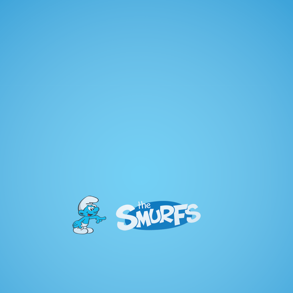 1024x1024 ChoiceTags: The Smurfs Wallpaper