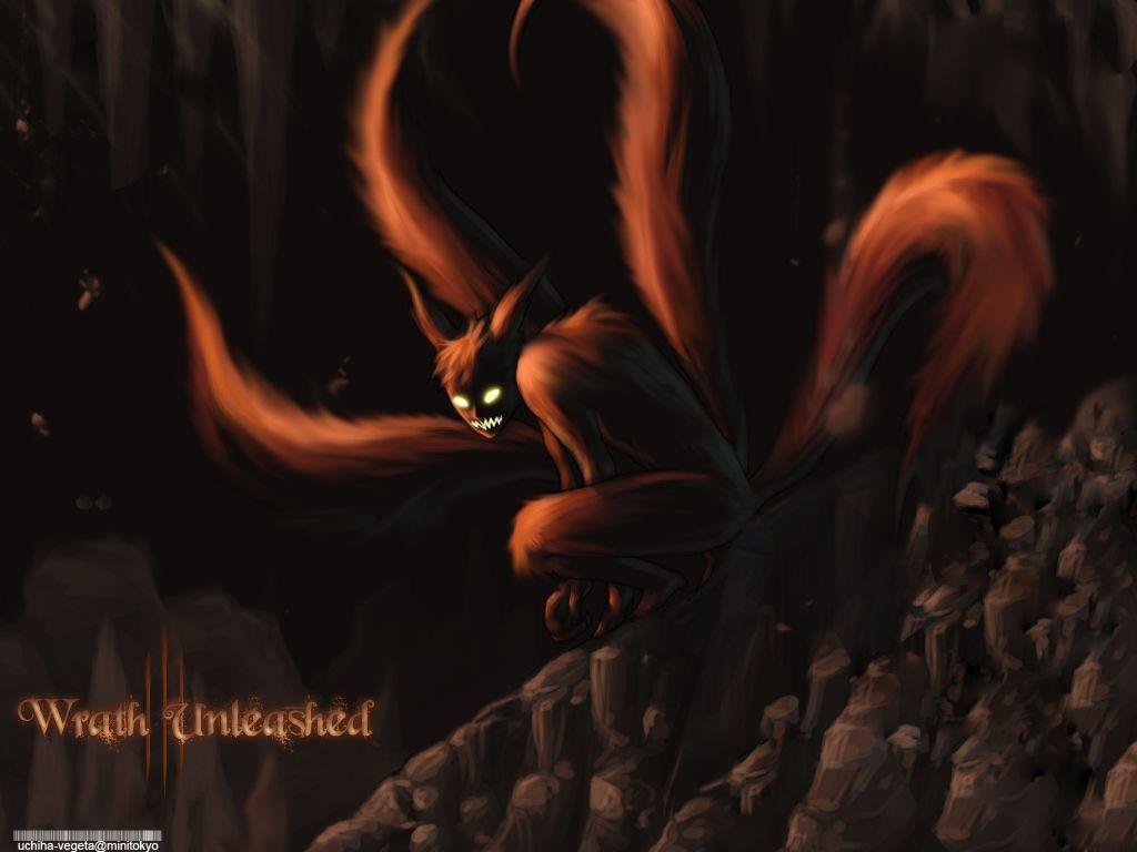1024x768 Naruto Wallpaper: -=- Wrath Unleashed -=