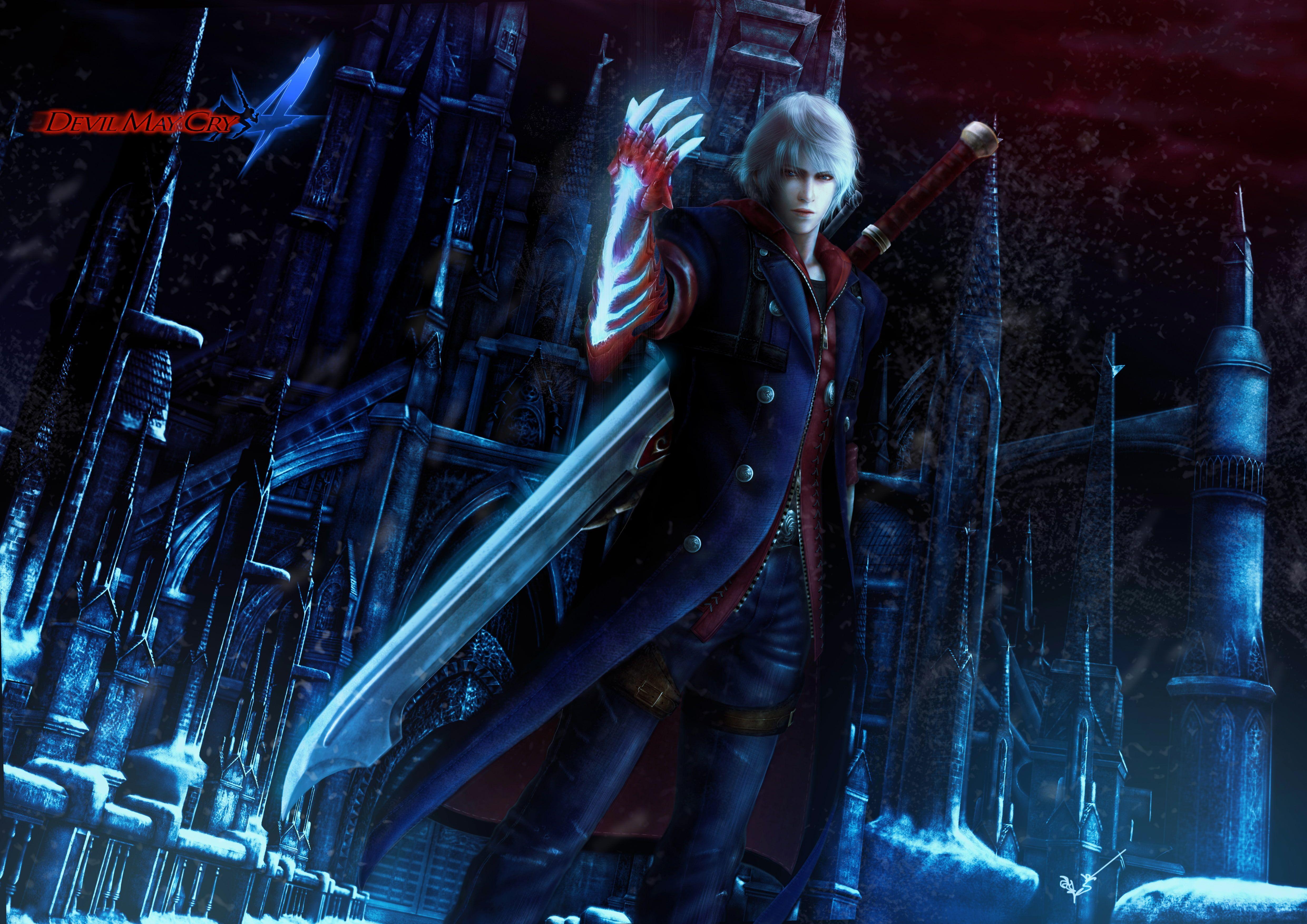 Nero Devil May Cry Wallpapers Top Free Nero Devil May Cry Backgrounds Wallpaperaccess