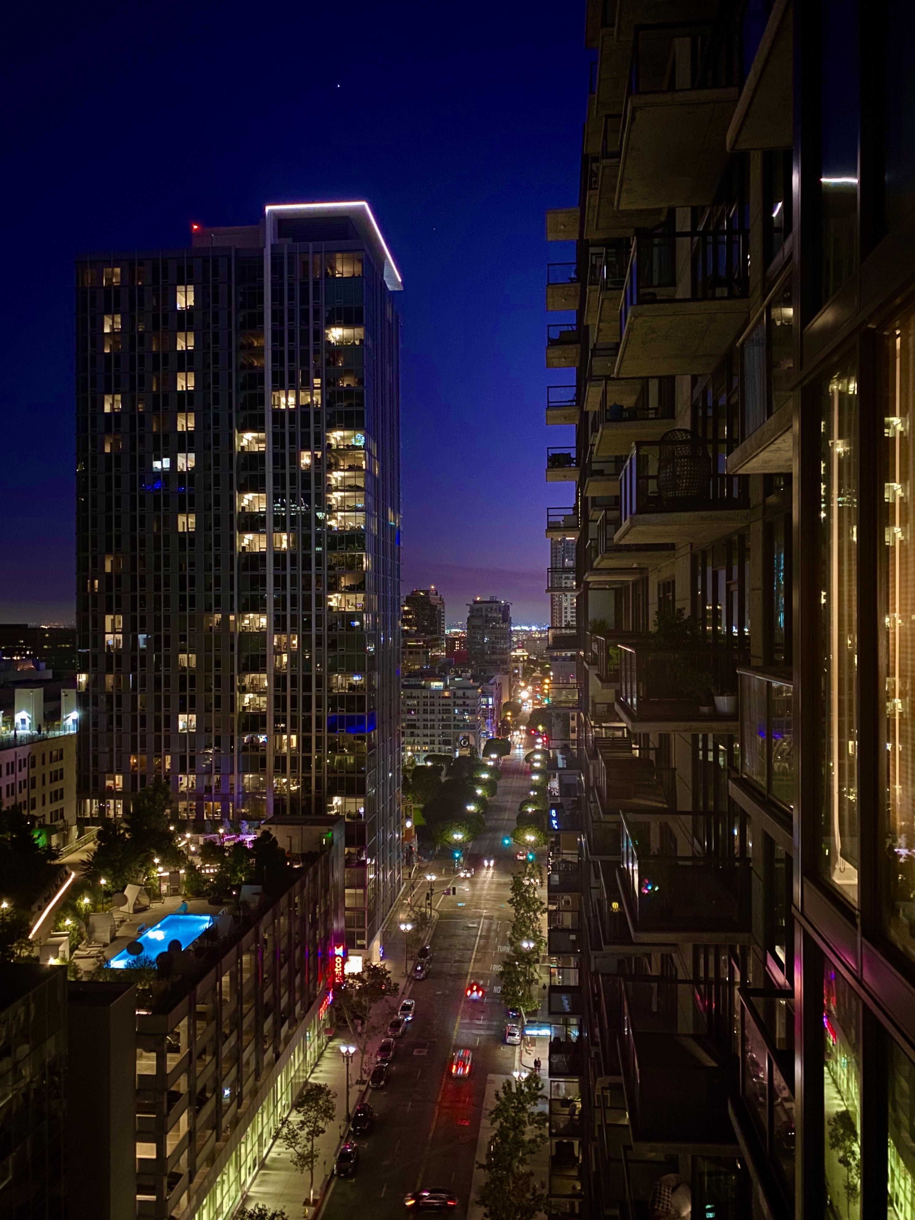 2984x3979 Photo I took of Downtown LA with the iPhone 11 Max Pro that I use as a wallpaper