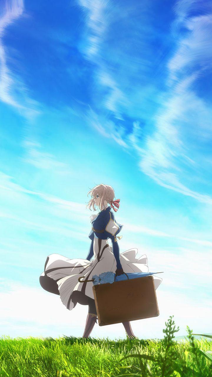 Violet Evergarden Android KoLPaPer Awesome iPhone cute purple anime HD  phone wallpaper  Pxfuel