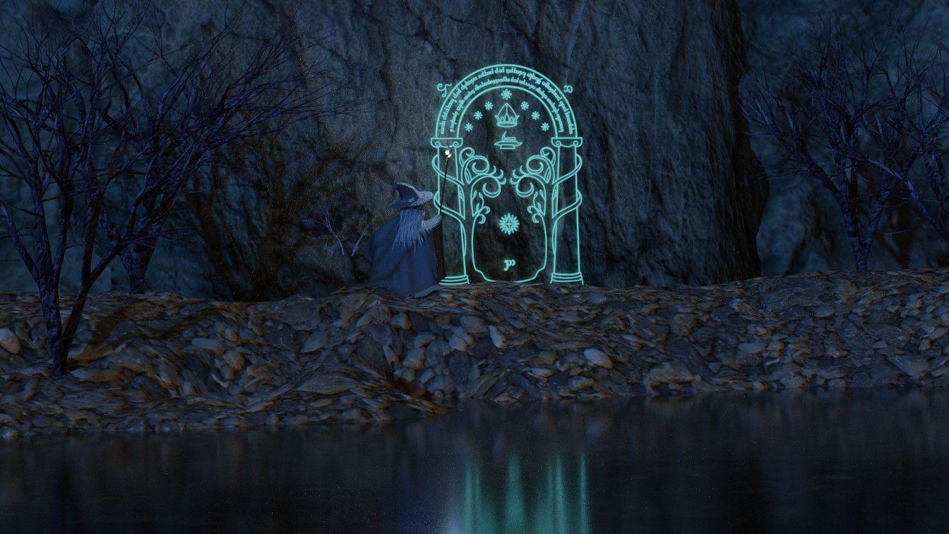 1344x756 Gandalf in Moria, Rhys Friesen