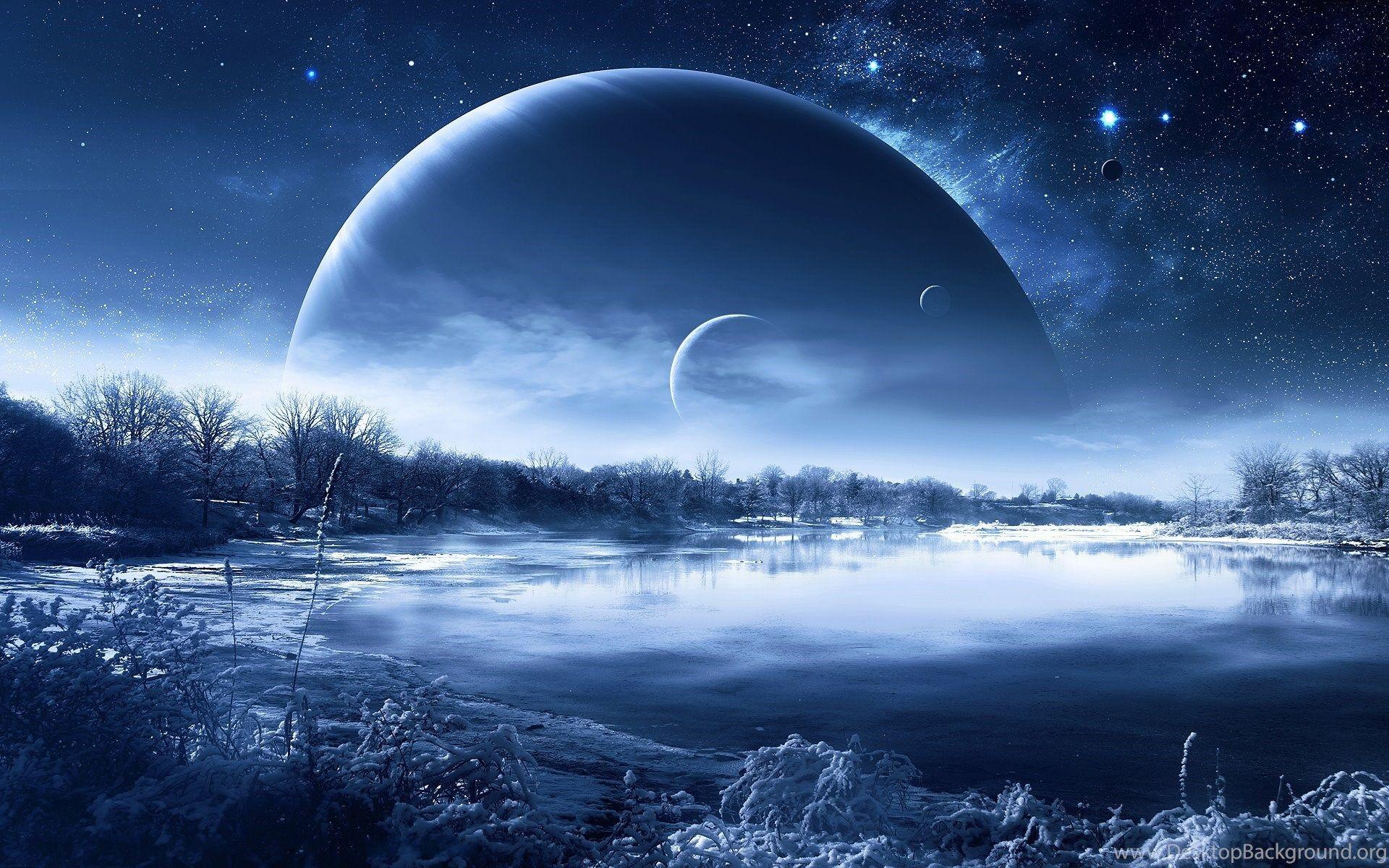 1920x1200 Fantastic Landscape, Winter, Fantasy, 1920x1200 HD Wallpaper And. Desktop Background