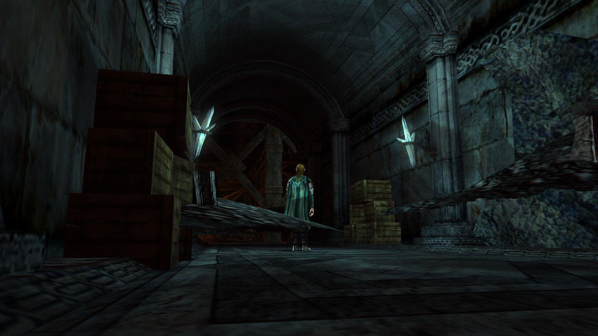 1920x1080 Floating rubble piles in Moria (on Ithil)