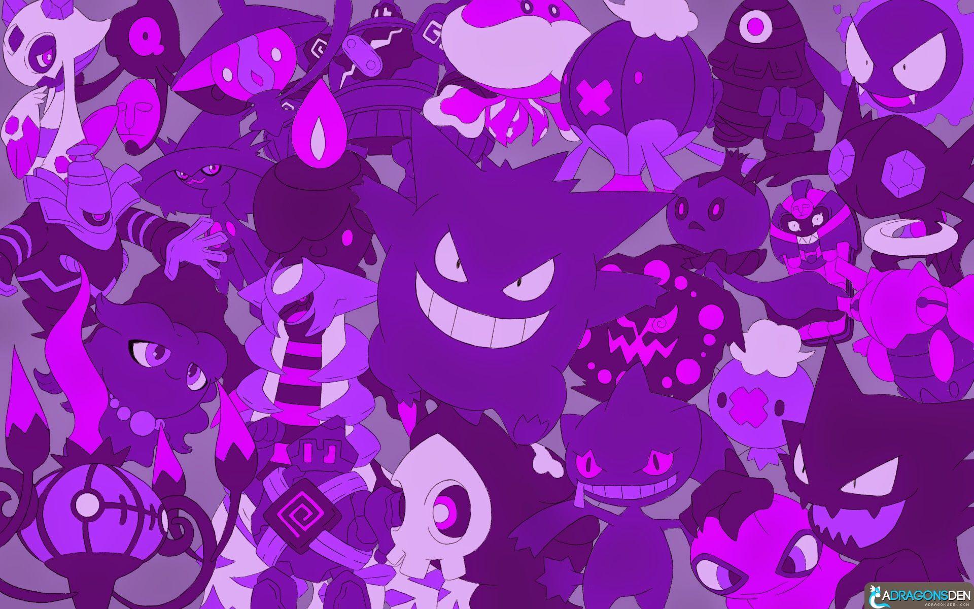 1920x1200 Ghost Pokemon Wallpaper