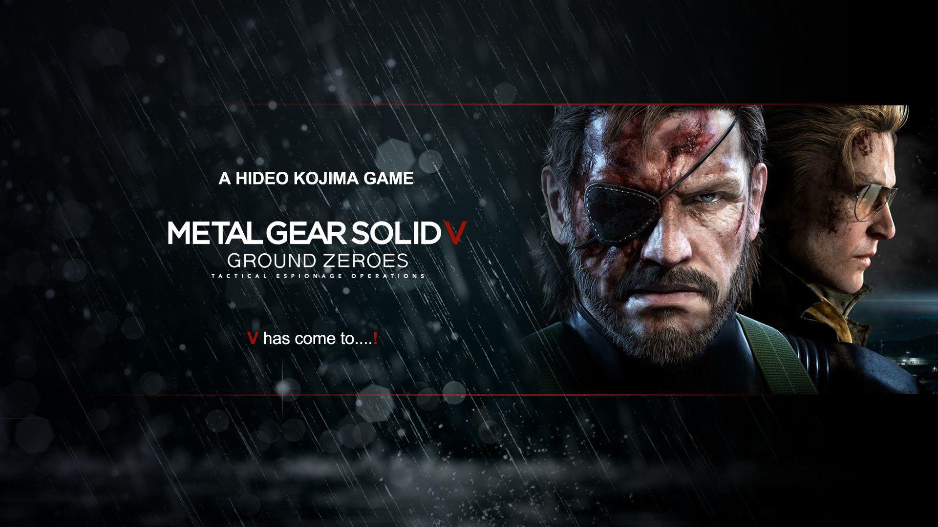 MGS 5 Wallpapers - Top Free MGS 5 Backgrounds - WallpaperAccess