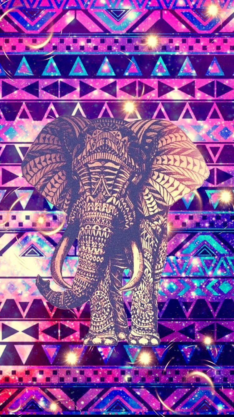 750x1334 Girly Aztec Wallpaper