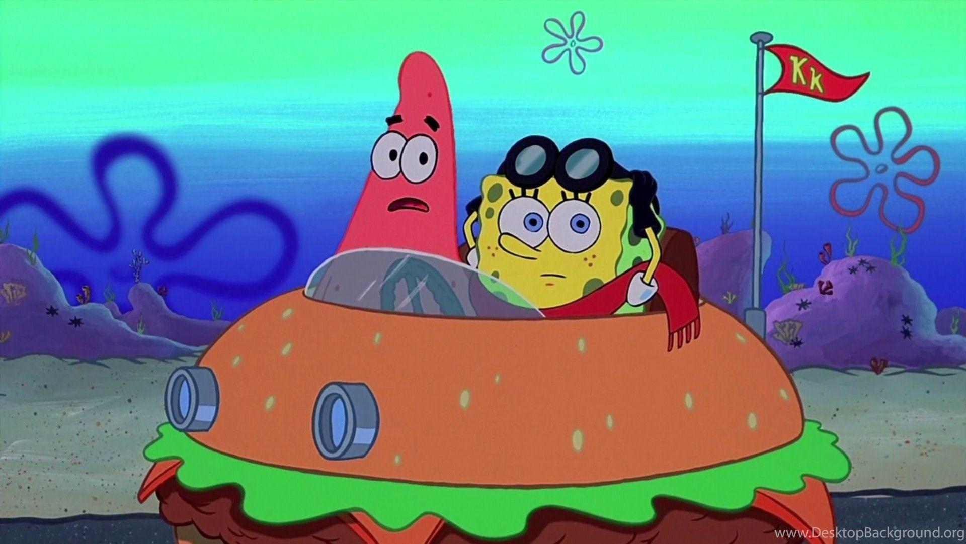1920x1082 Spongebob Squarepants and Patrick Wallpaper