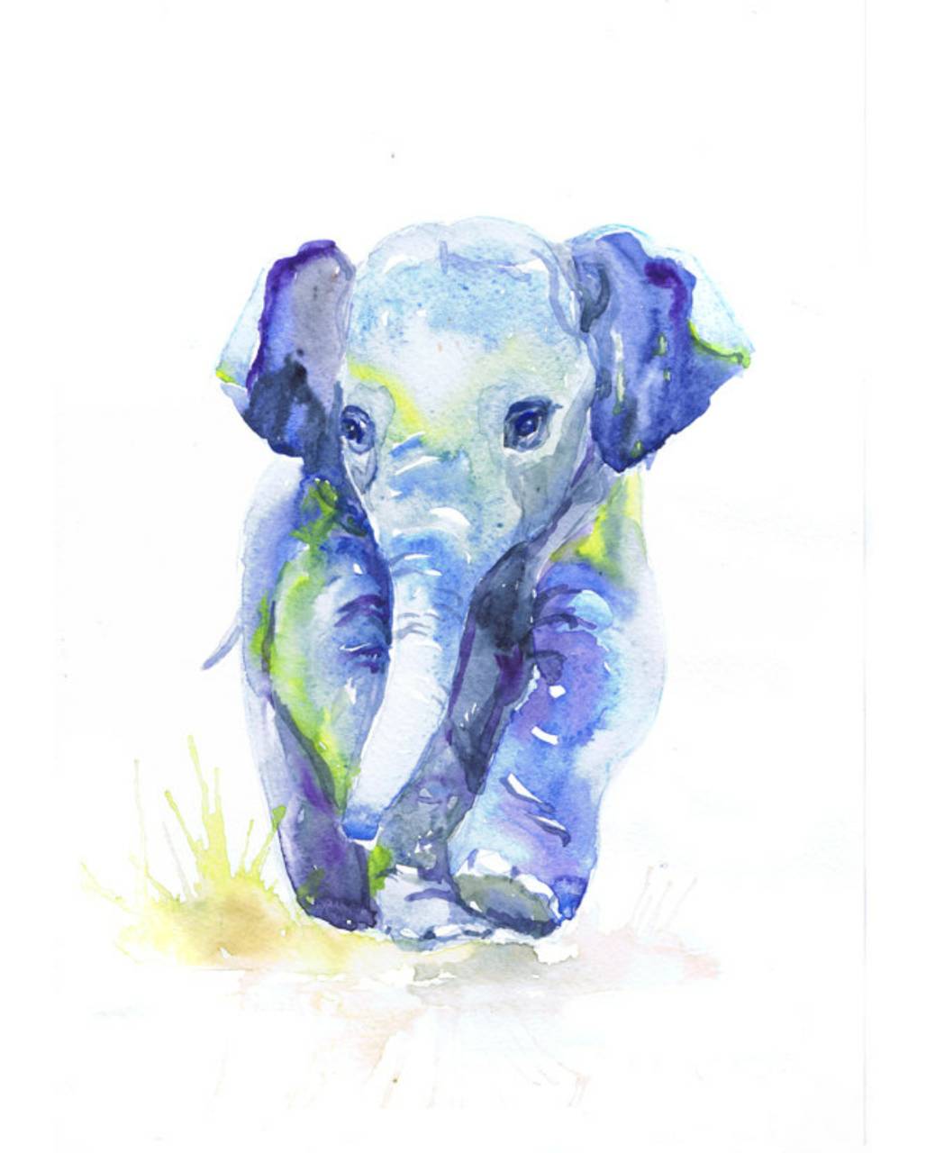 1028x1280 Baby Elephant wallpaper