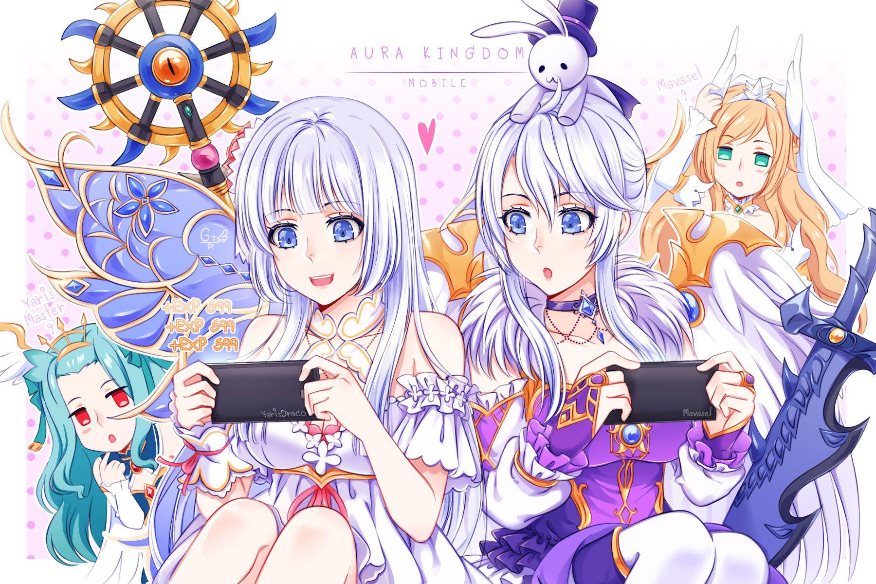 1800x1200 Aura Kingdom Anime Image Board