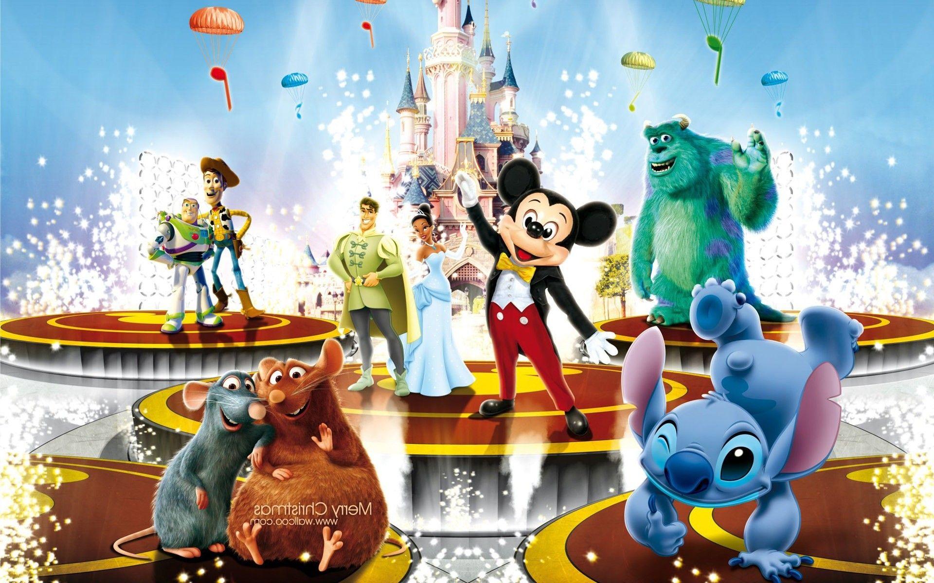 1920x1200 Disney Characters Wallpaper