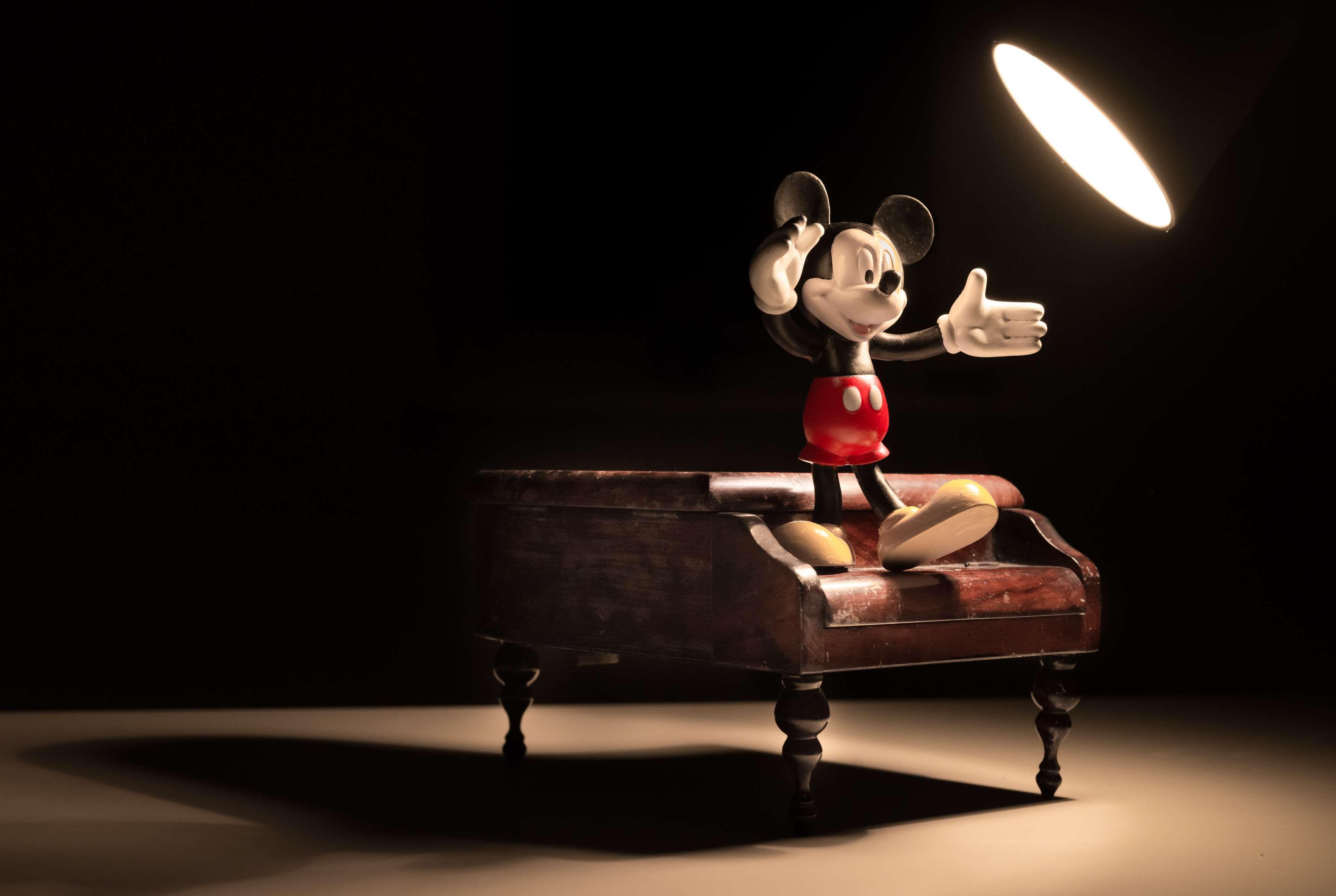 3840x2576 animation, cartoon, cartoon character, dark, disney, entertainment, figure, light, mickey, mickey mouse, miniature, piano, shadow, spotlight 4k wallpaper. Mocah.org HD Desktop Wallpaper