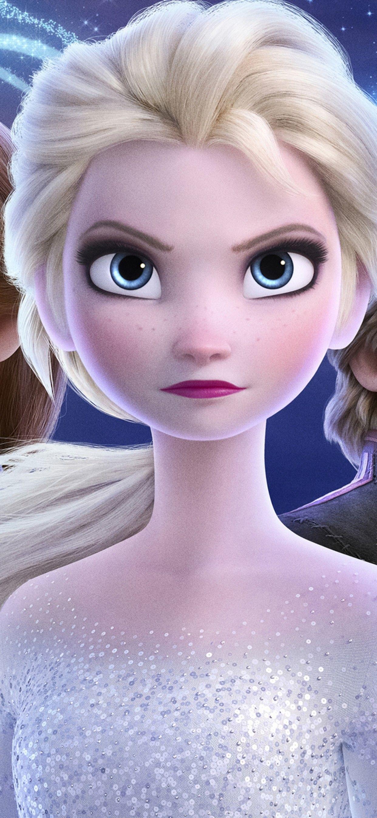 1242x2688 Frozen Queen Elsa, Animation, Anna Elsa Frozen 2 HD Wallpaper
