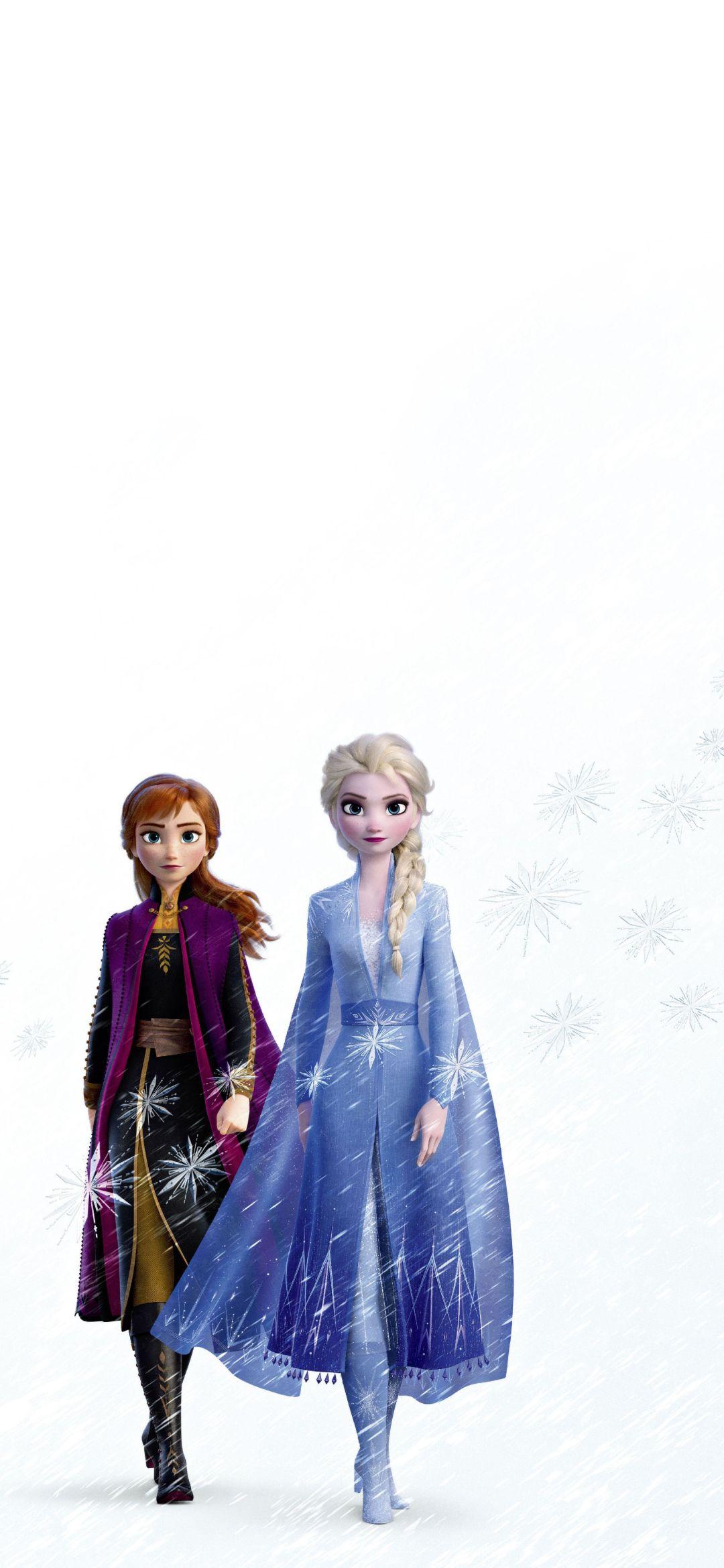 1080x2340 Elsa and Anna In Frozen 2 Movie 1080x2340 Resolution Wallpaper, HD Movies 4K Wallpaper, Image, Photo and Background