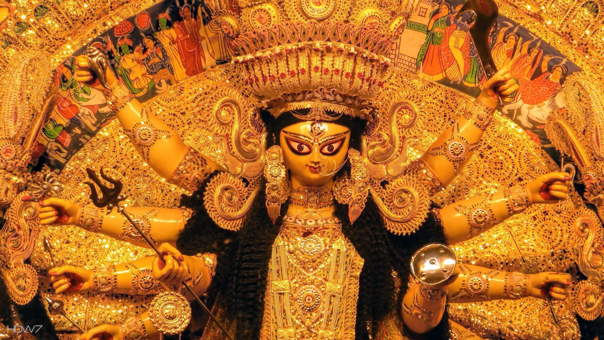 Durga Puja Durga Mata And Background Hd Wallpaper Pxfuel | The Best
