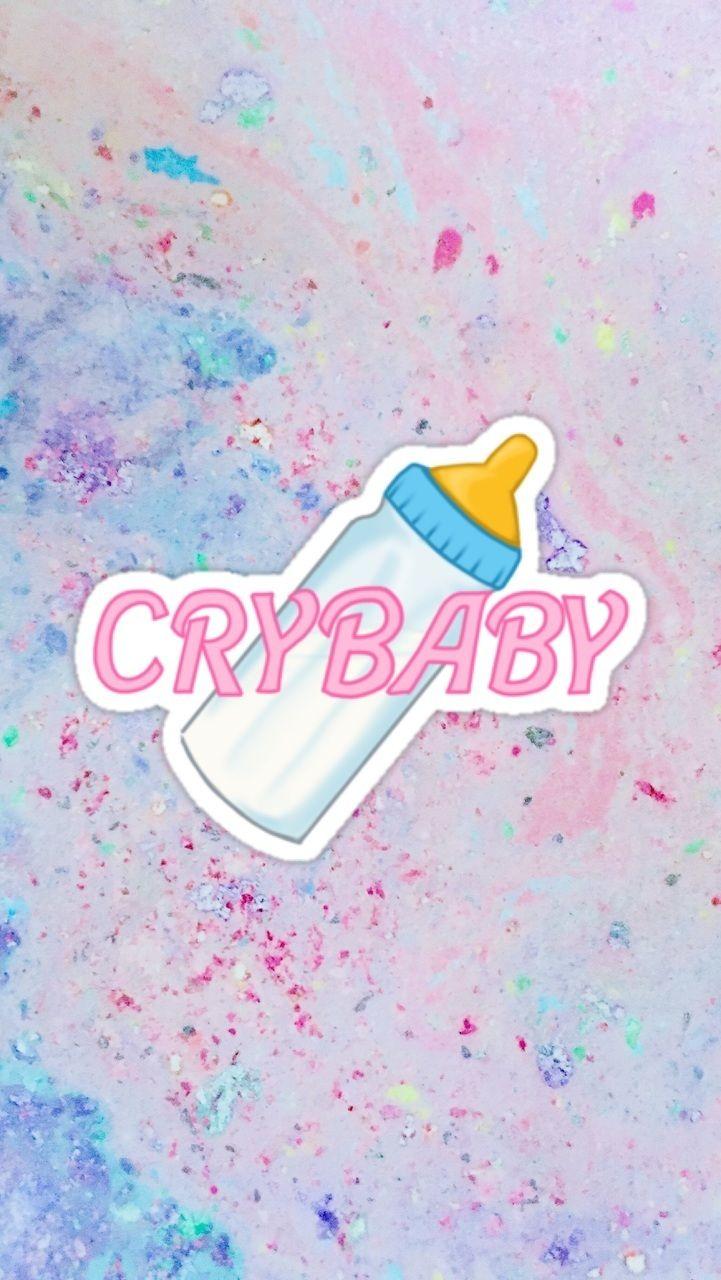 721x1280 crybaby bottle wallpaper by me (i added the transparent) // credit to owner of background and transparent // feel free to use // enjoy! // ⭐️