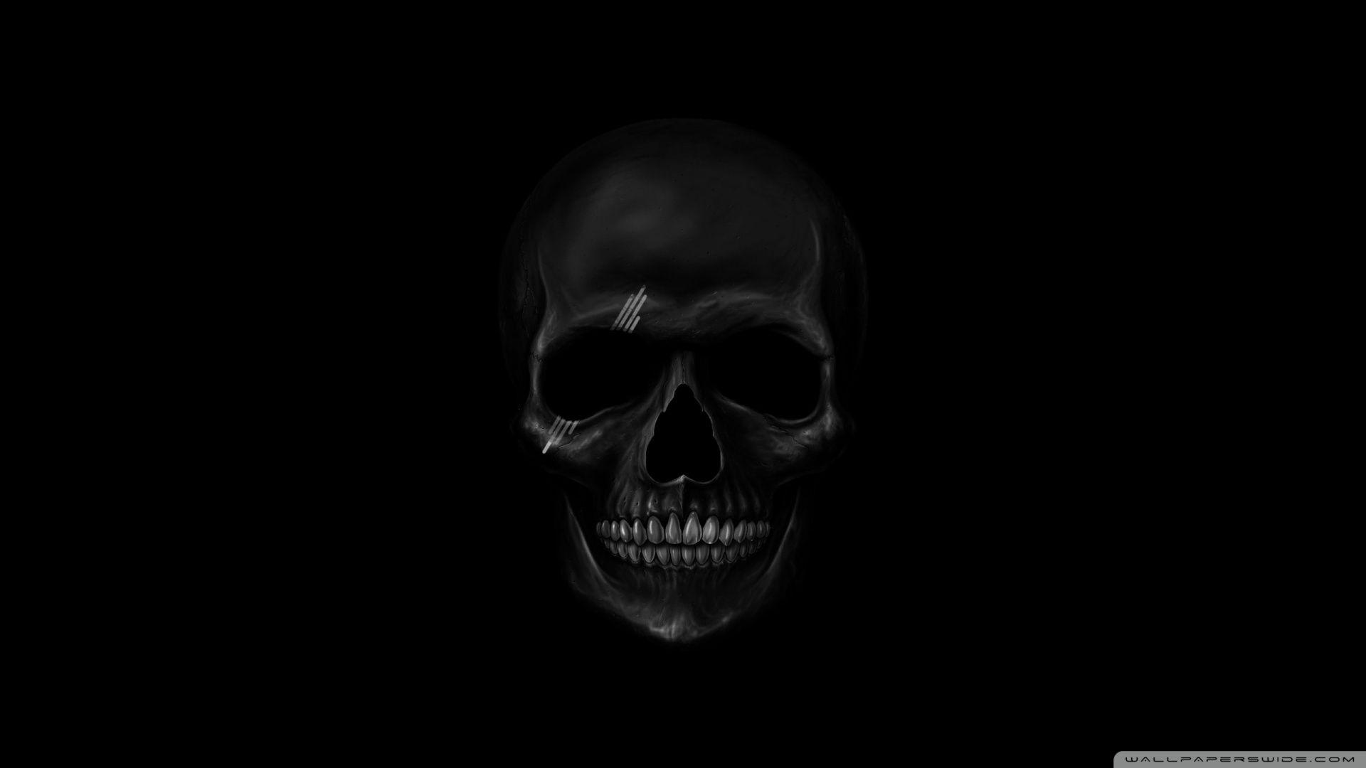 Dark Skull Wallpapers Top Free Dark Skull Backgrounds Wallpaperaccess