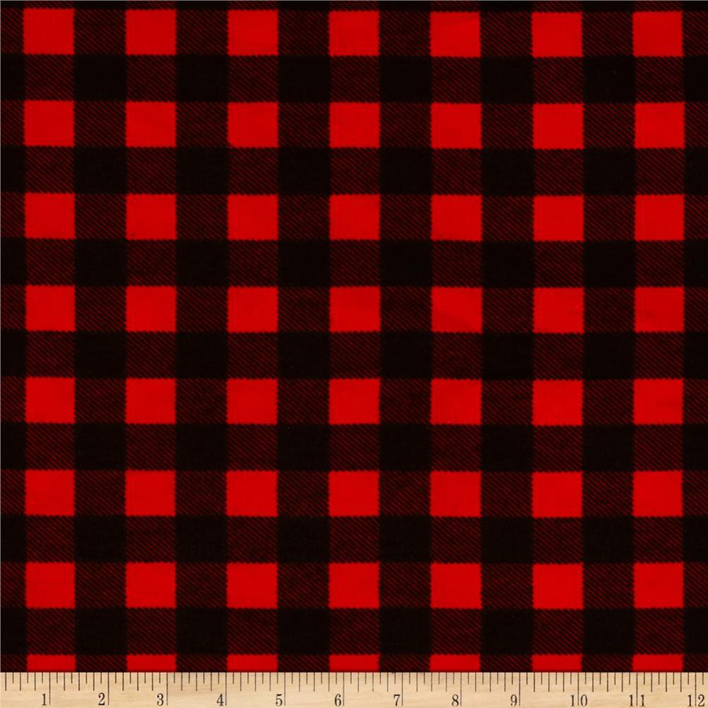 Red And Black Plaid Wallpaper