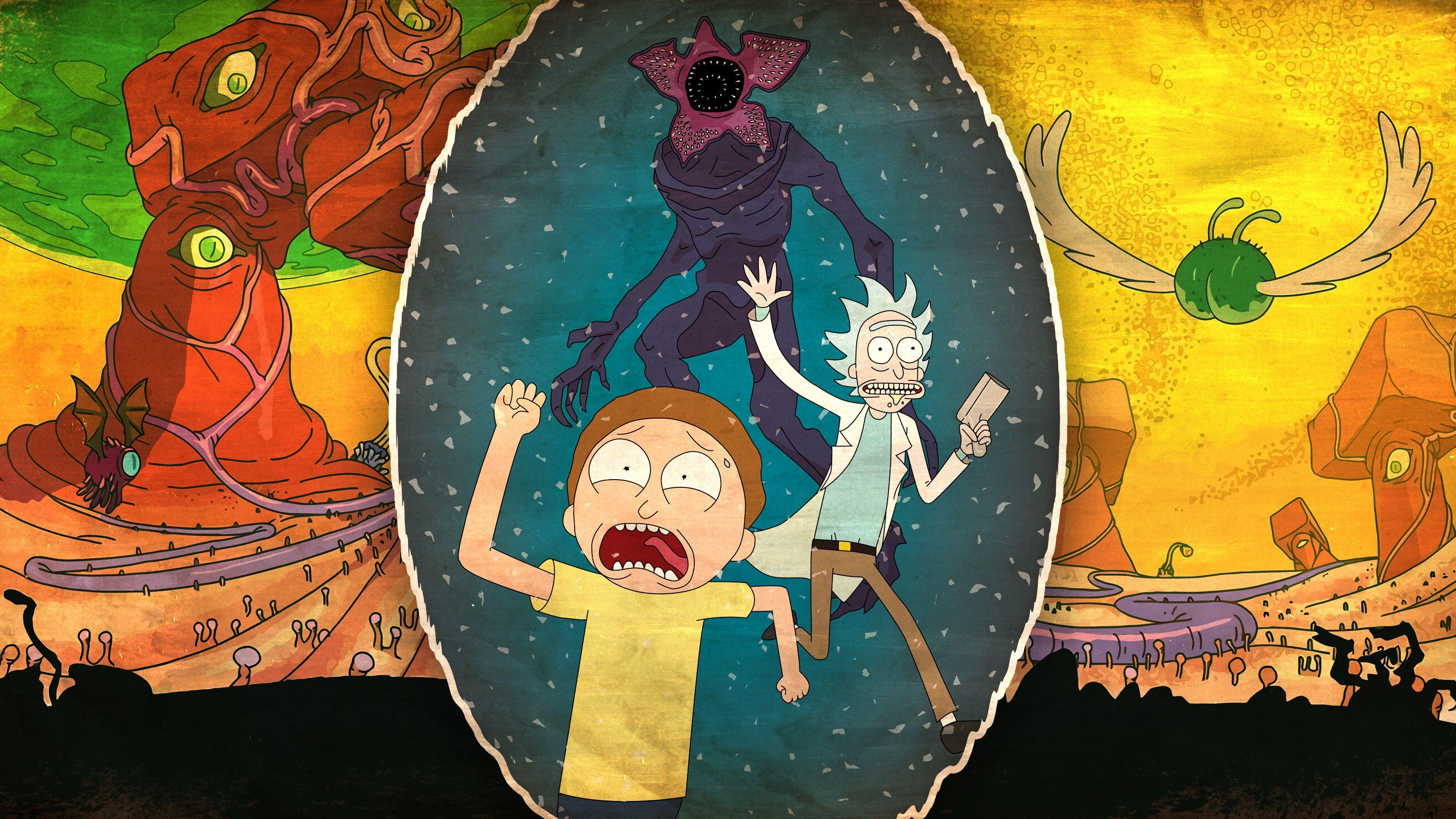 3200x1800 Tải xuống hình nền từ phim truyền hình Rick and Morty với thẻ: Morty Smith, Rick Sanchez, Hoạt hình, Chất lượng tốt https://wallpaperaccess.com/full/4128073.jpg