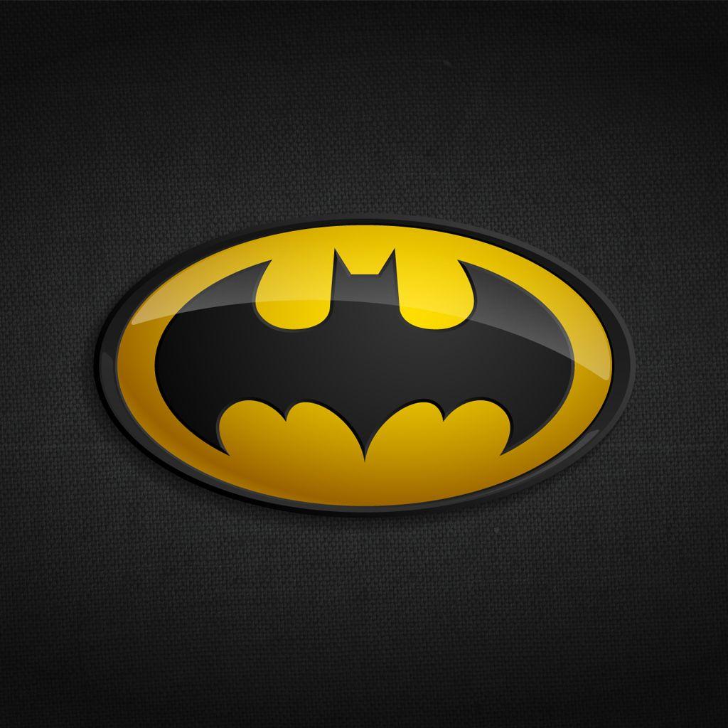1024x1024 Batman Logo iPhone Wallpaper