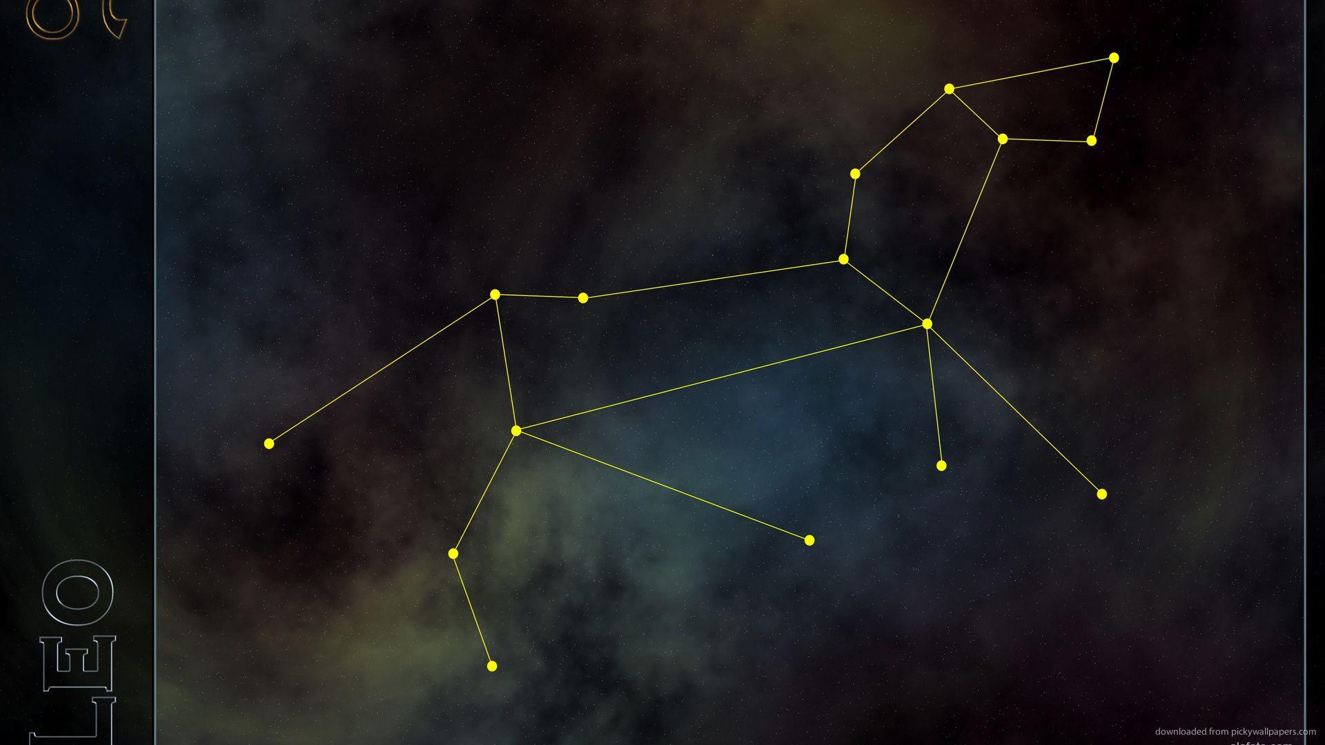 1920x1080 Free download HD Leo Constellation Wallpaper [1920x1080] for your Desktop, Mobile & Tablet. Explore Constellation Wallpaper. Constellation Wallpaper Ralph Lauren, Orion Constellation Wallpaper, Night Sky Wallpaper Constellations