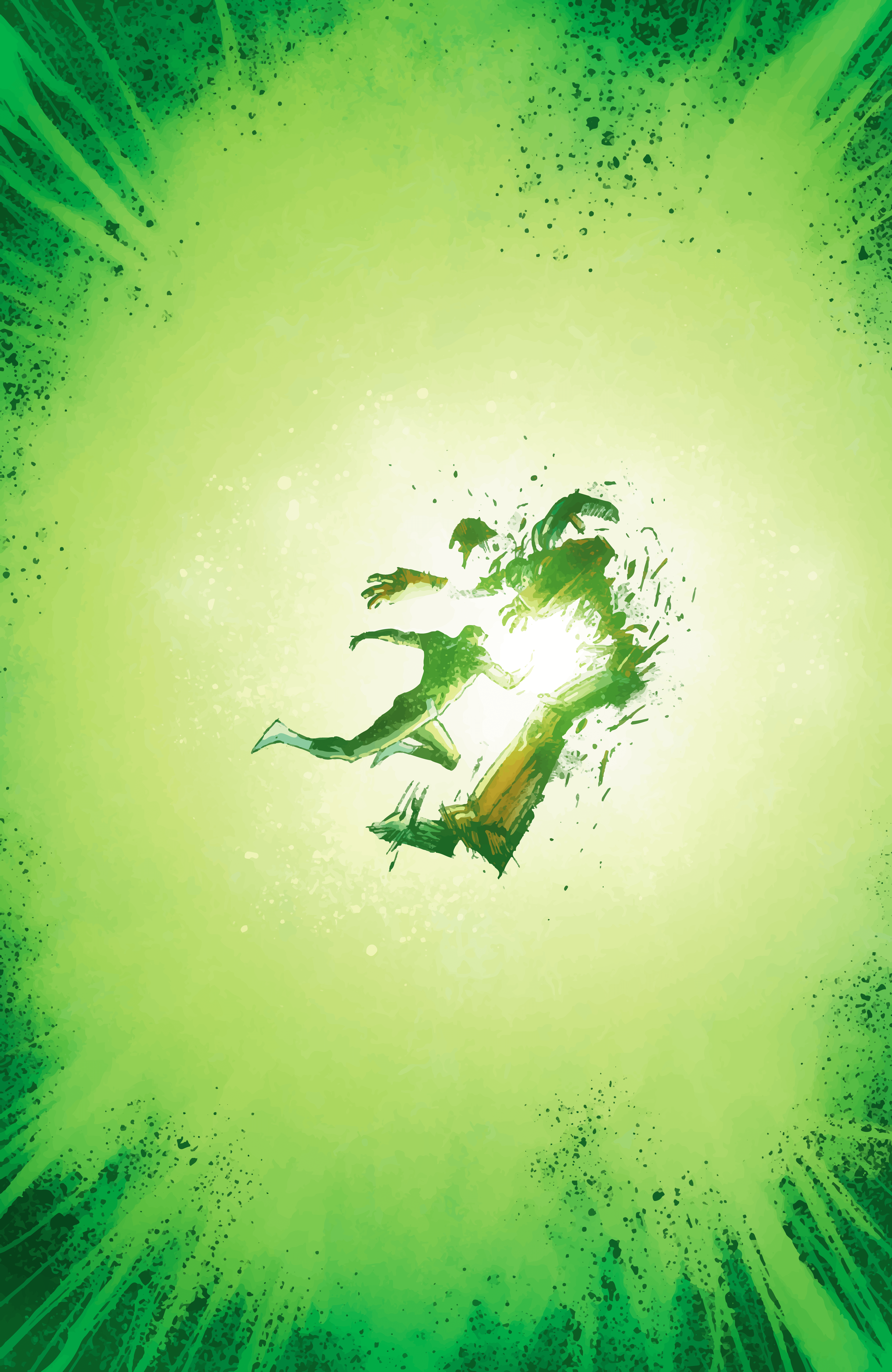 5000x7690 5K Wallpaper Hal Jordan destroys a Manhunter from Green Lantern: Earth One by Corinna Sara Bechko and Gabriel Hardman