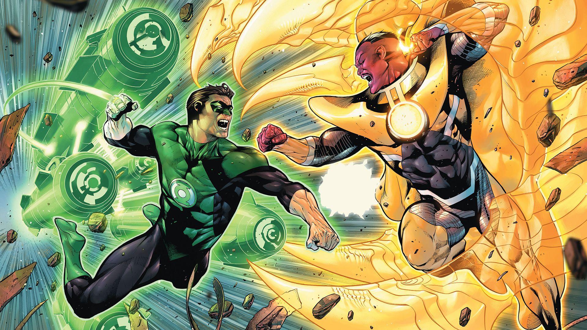 1920x1080 Dc Comics Green Lantern Hal Jordan Sinestro Dc Comics Wallpaper:1920x1080
