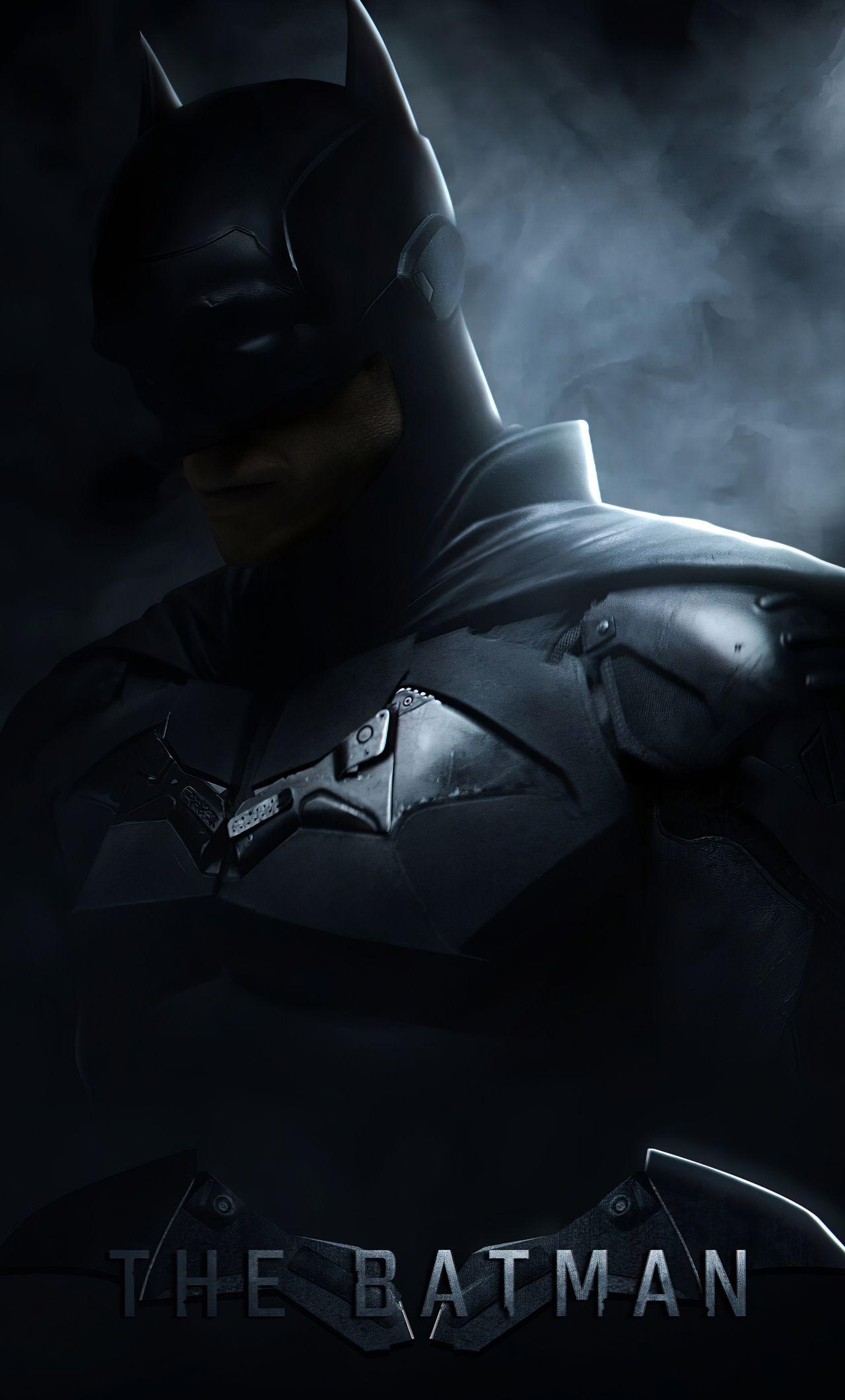 1280x2120 The Batman 2021 Logo iPhone Wallpaper