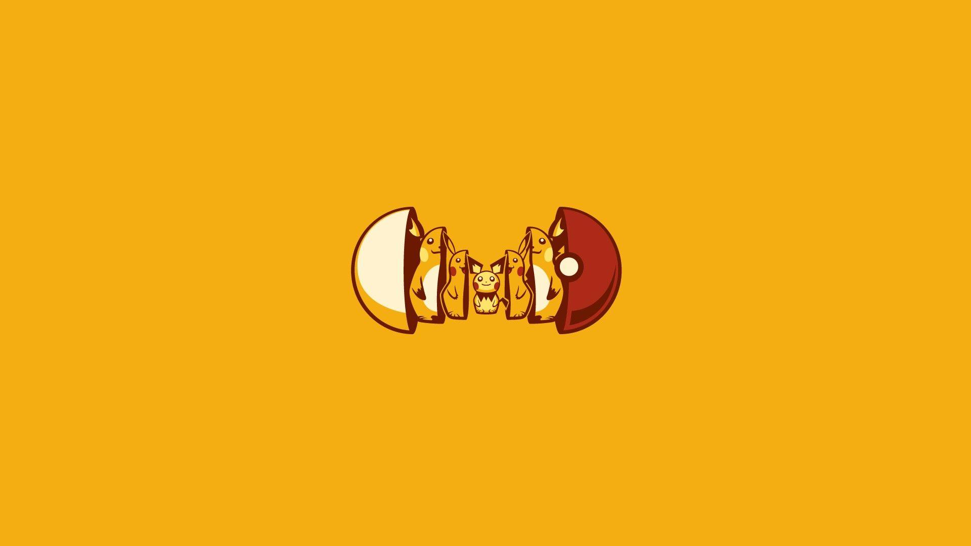 Minimalist Pikachu Wallpapers - Top Free Minimalist Pikachu Backgrounds