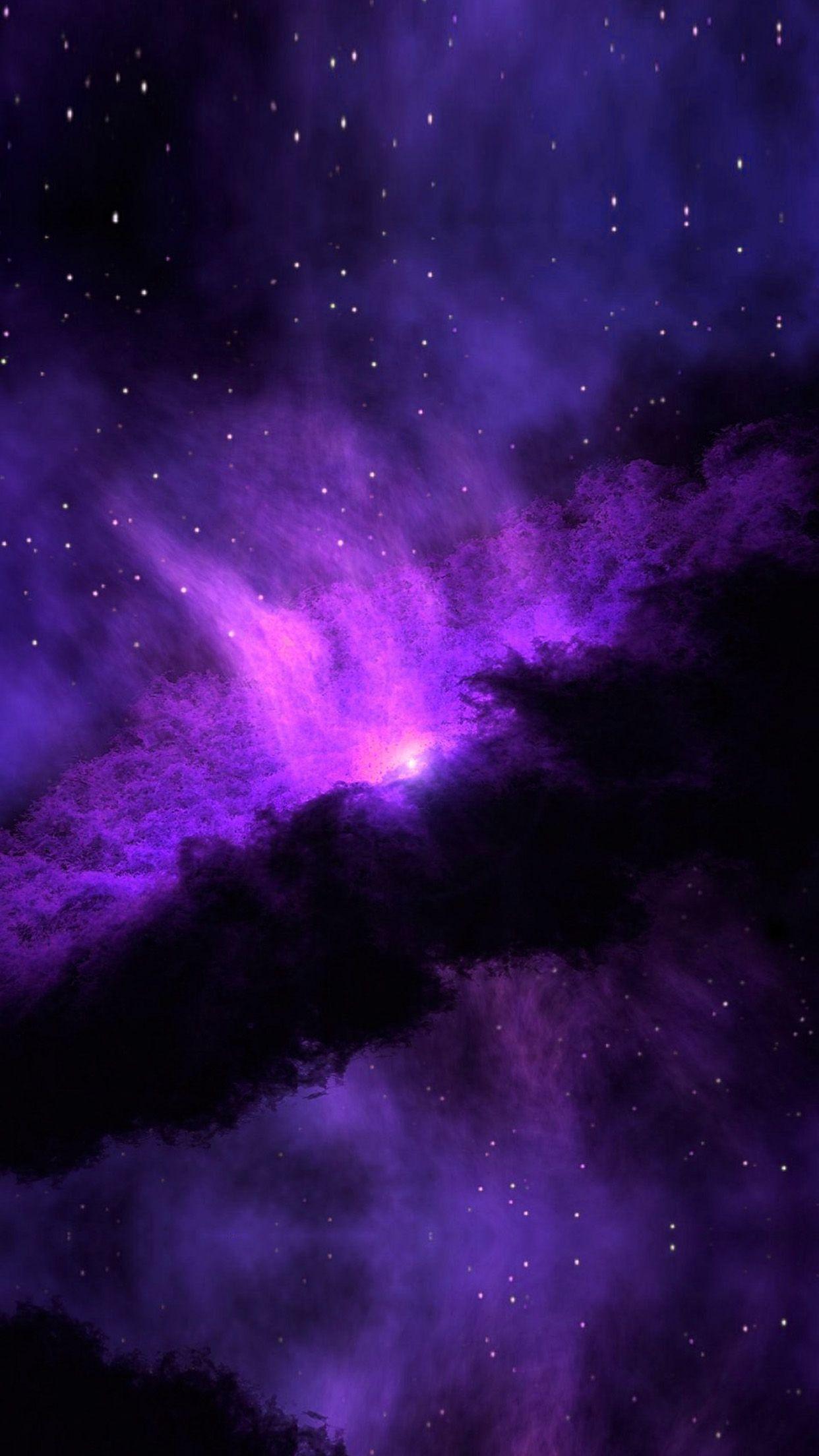 Dark Purple Space Wallpapers Top Free Dark Purple Space Backgrounds