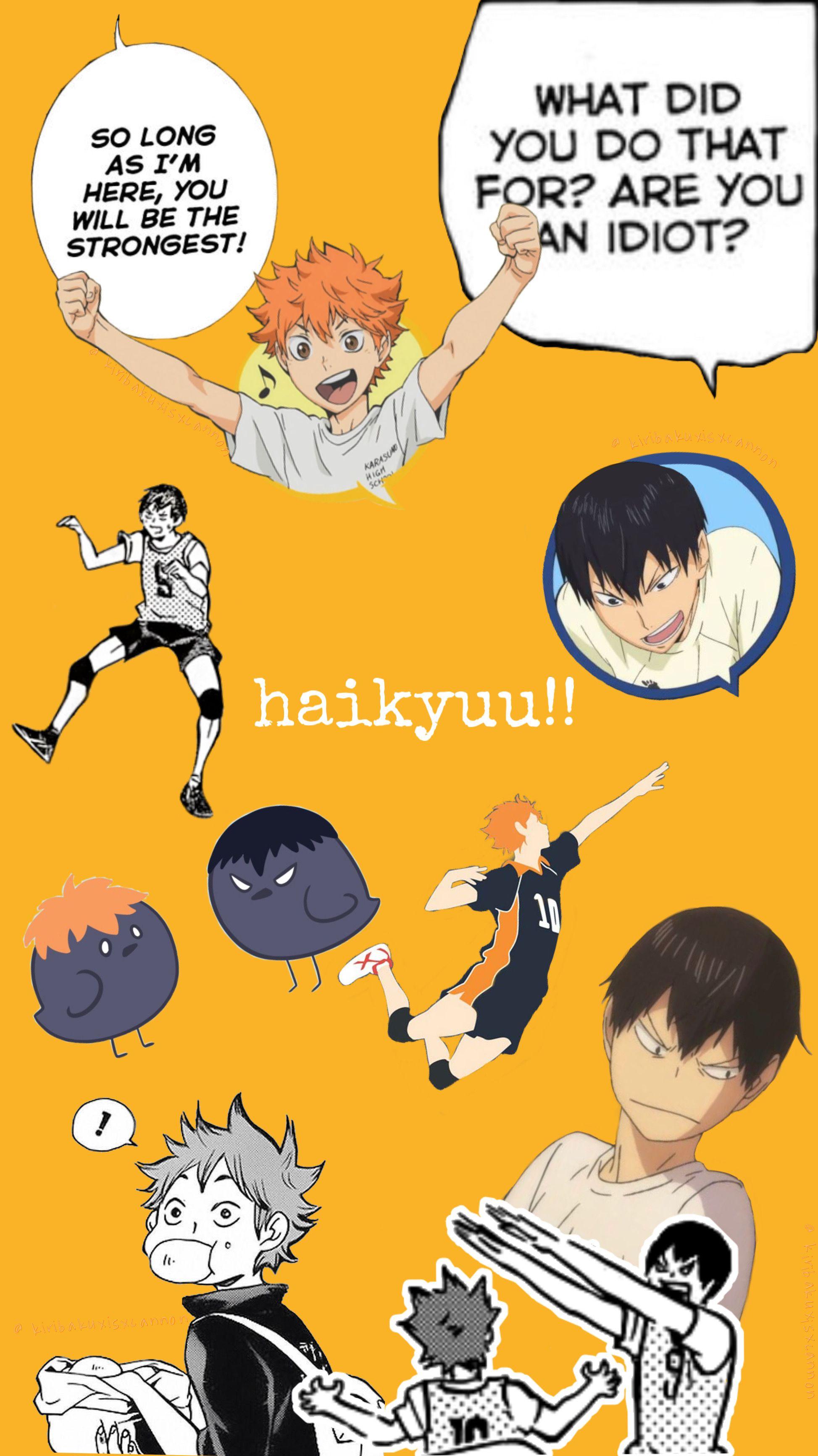 1947x3464 haikyuu!! kageyama hinata Image by ✨ A N I M E ✨