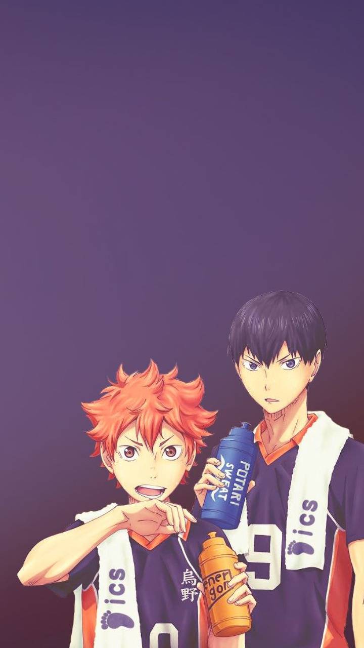 720x1280 Hinata and Kageyama wallpaper