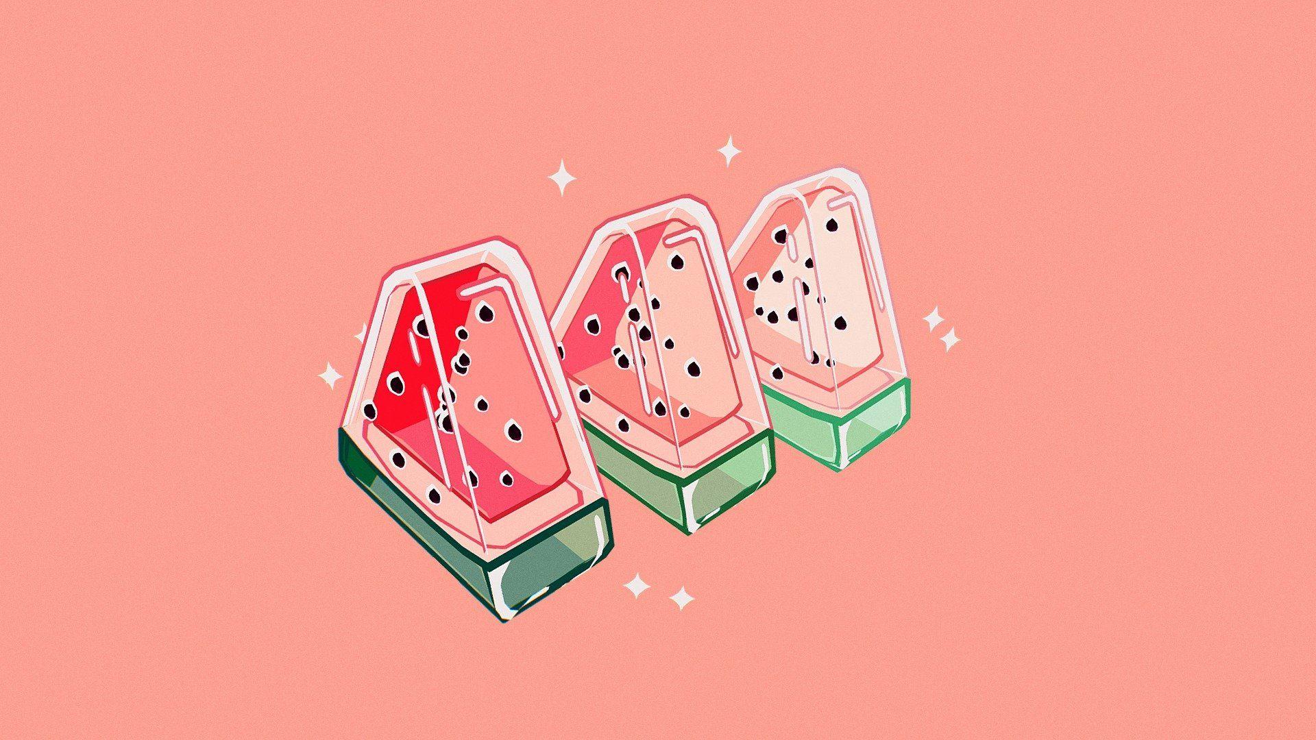 1920x1080 Watermelon Jelly model by Requinoesis [0b7b0d1]
