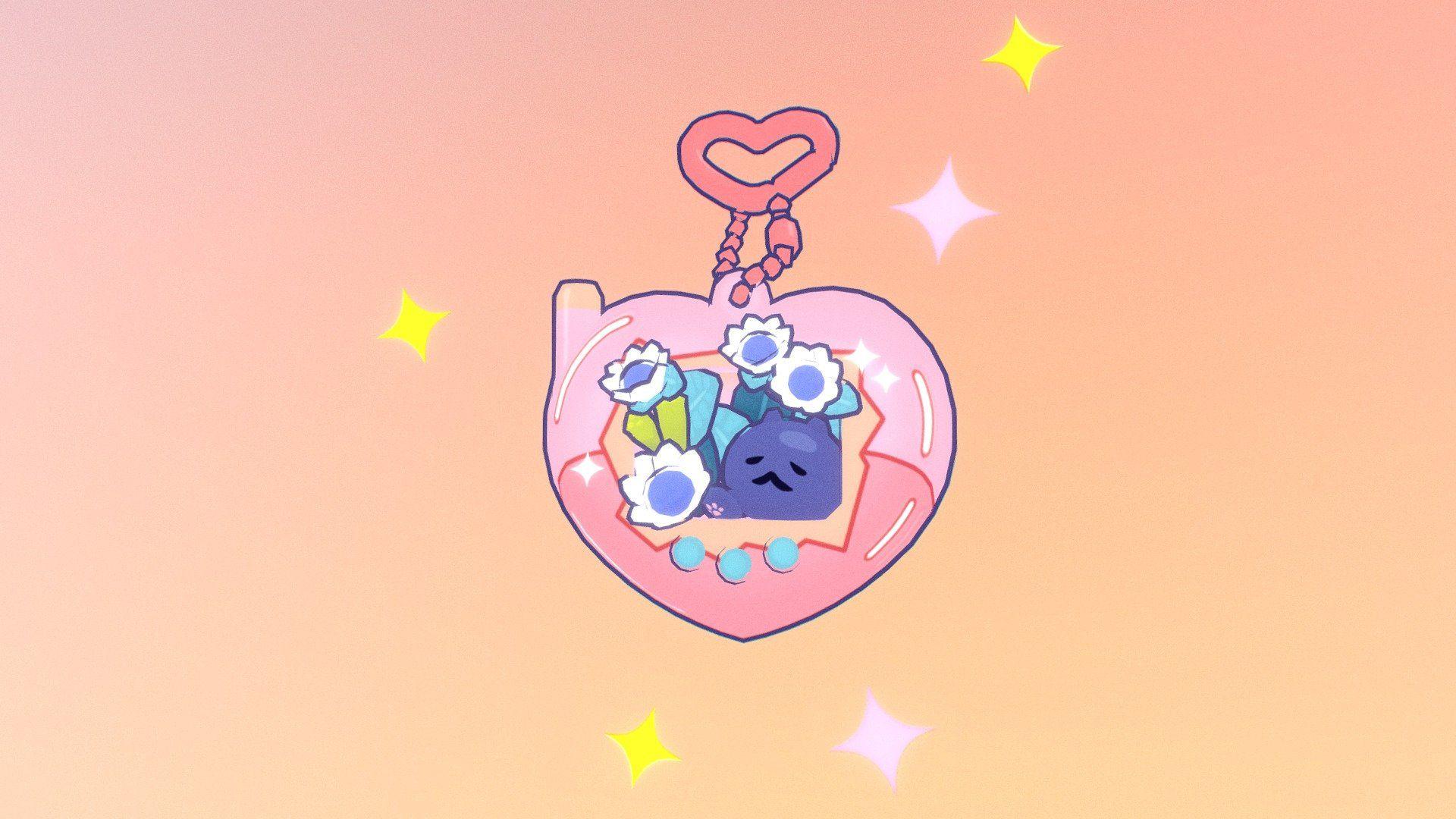1920x1080 Tamagotchi Free 3D model by touteytout [62175b5]