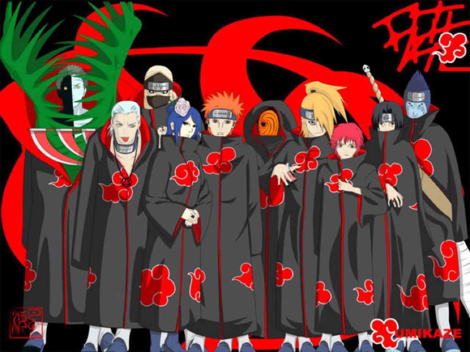 Cool Akatsuki Wallpapers - Top Free Cool Akatsuki Backgrounds ...