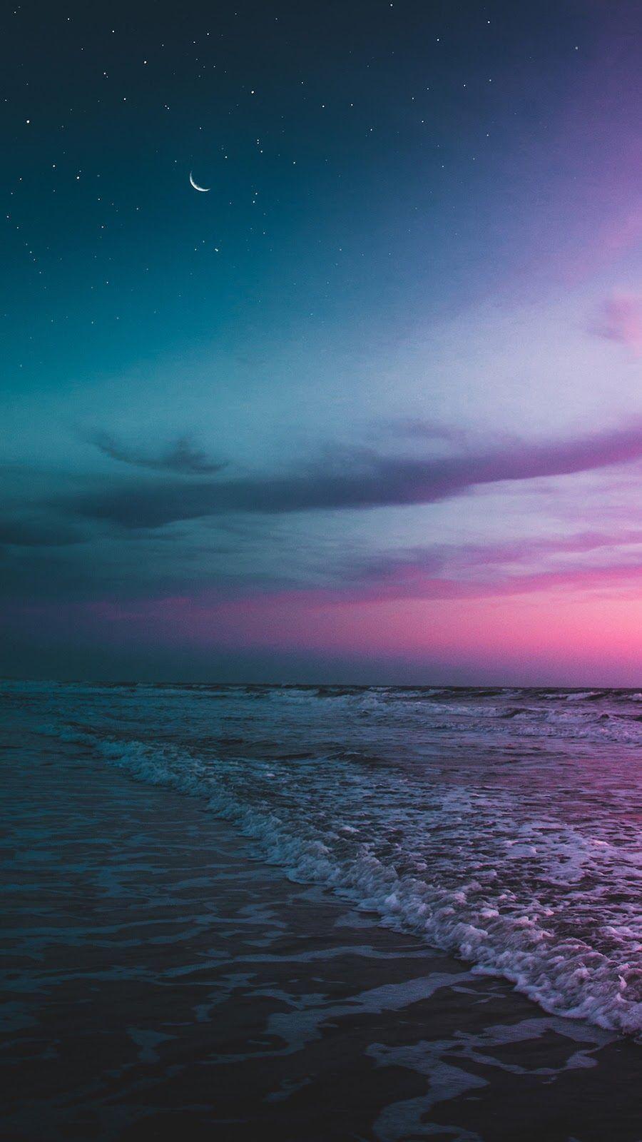 900x1600 Beach night wallpaper #wallpaperiphone Beach night wallpaper #wallpaper #iphone #android #background #followme. Night sky wallpaper, Beach wallpaper, Beach night