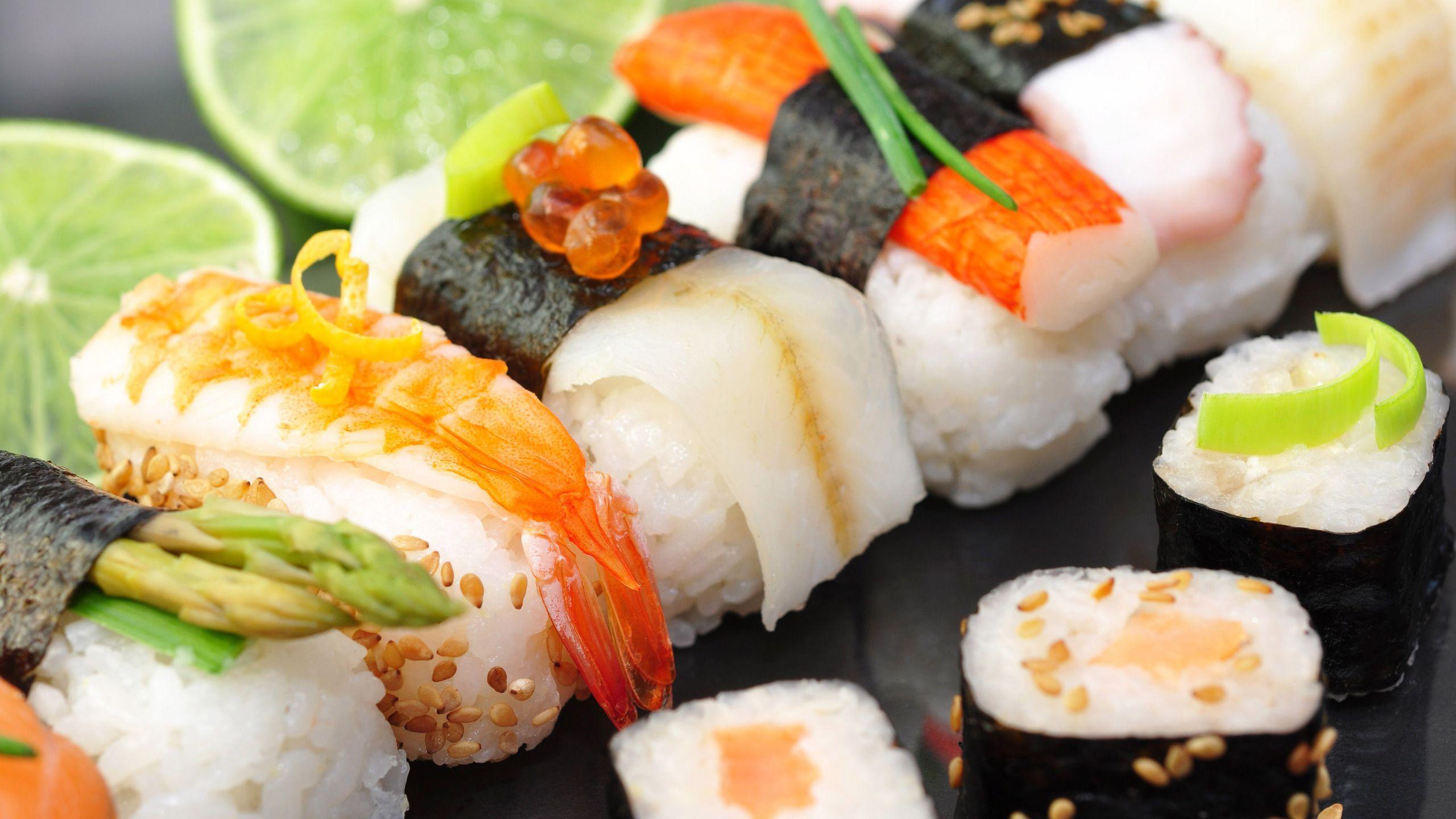 2560x1440 Sushi Wallpaper