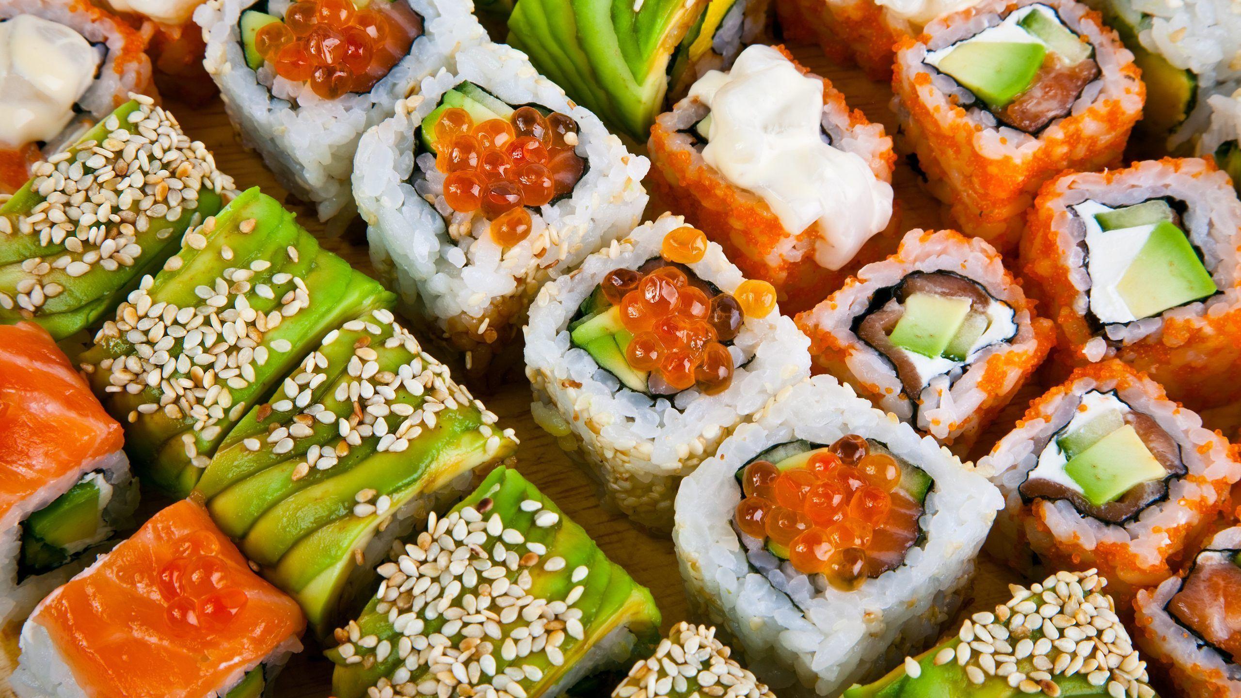 2560x1440 Download Best Sushi Wallpaper for desktop, mobile phones