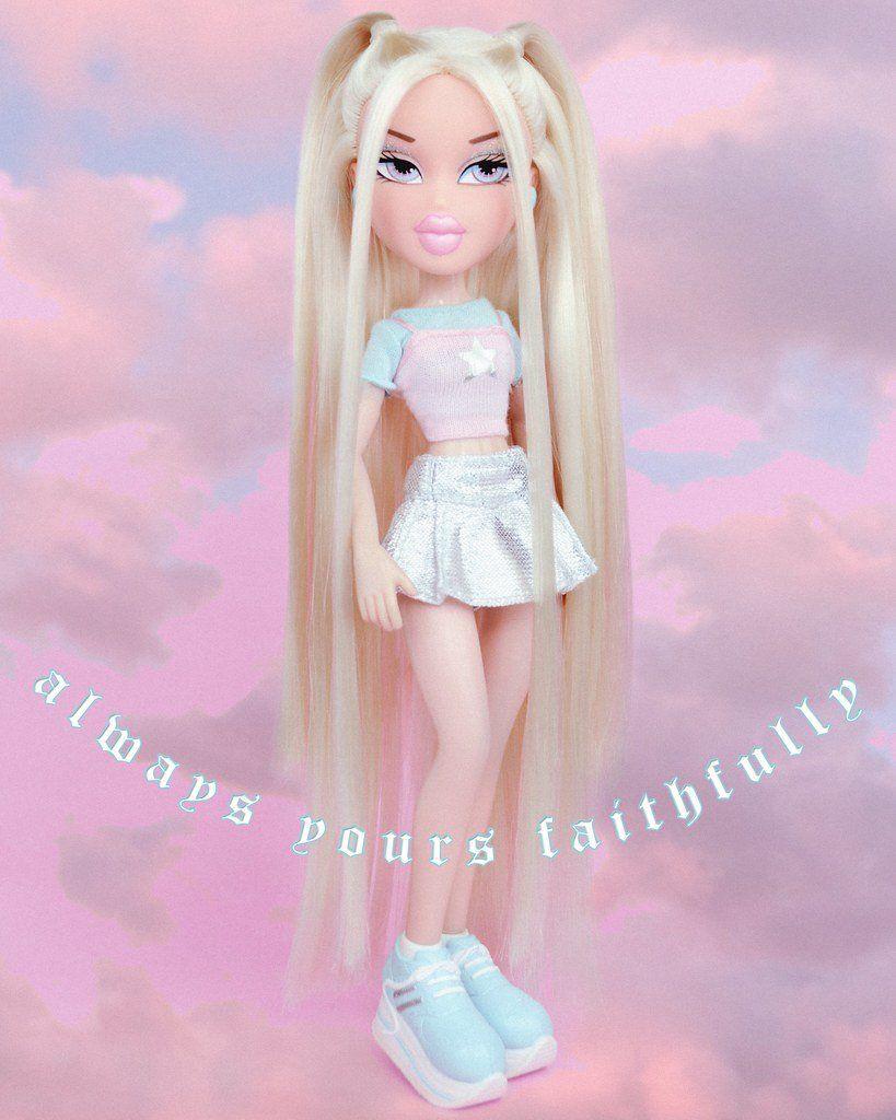 819x1024 Vintage Wallpaper Bratz Doll