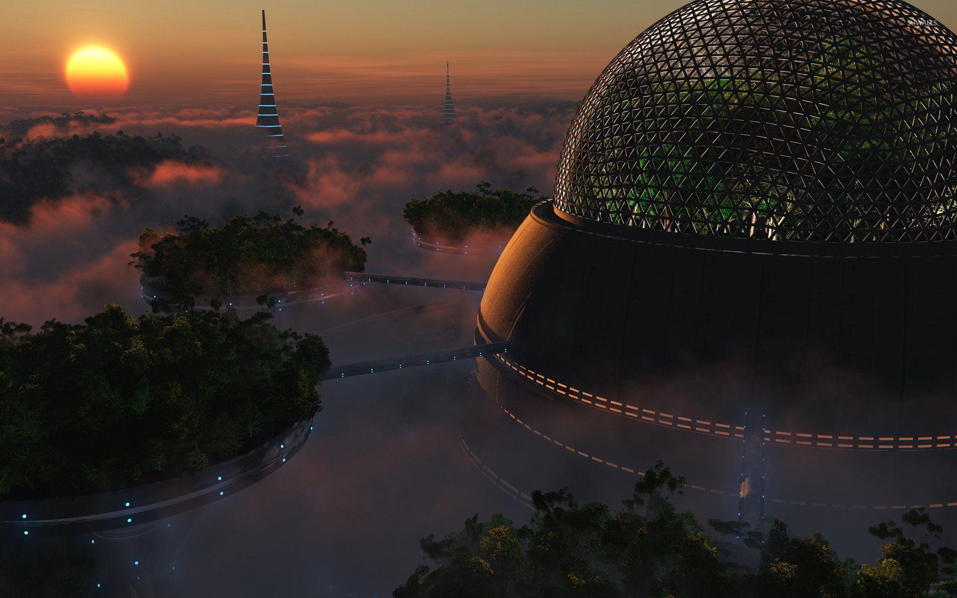 1920x1200 City in the Sky wallpaper wallpaper