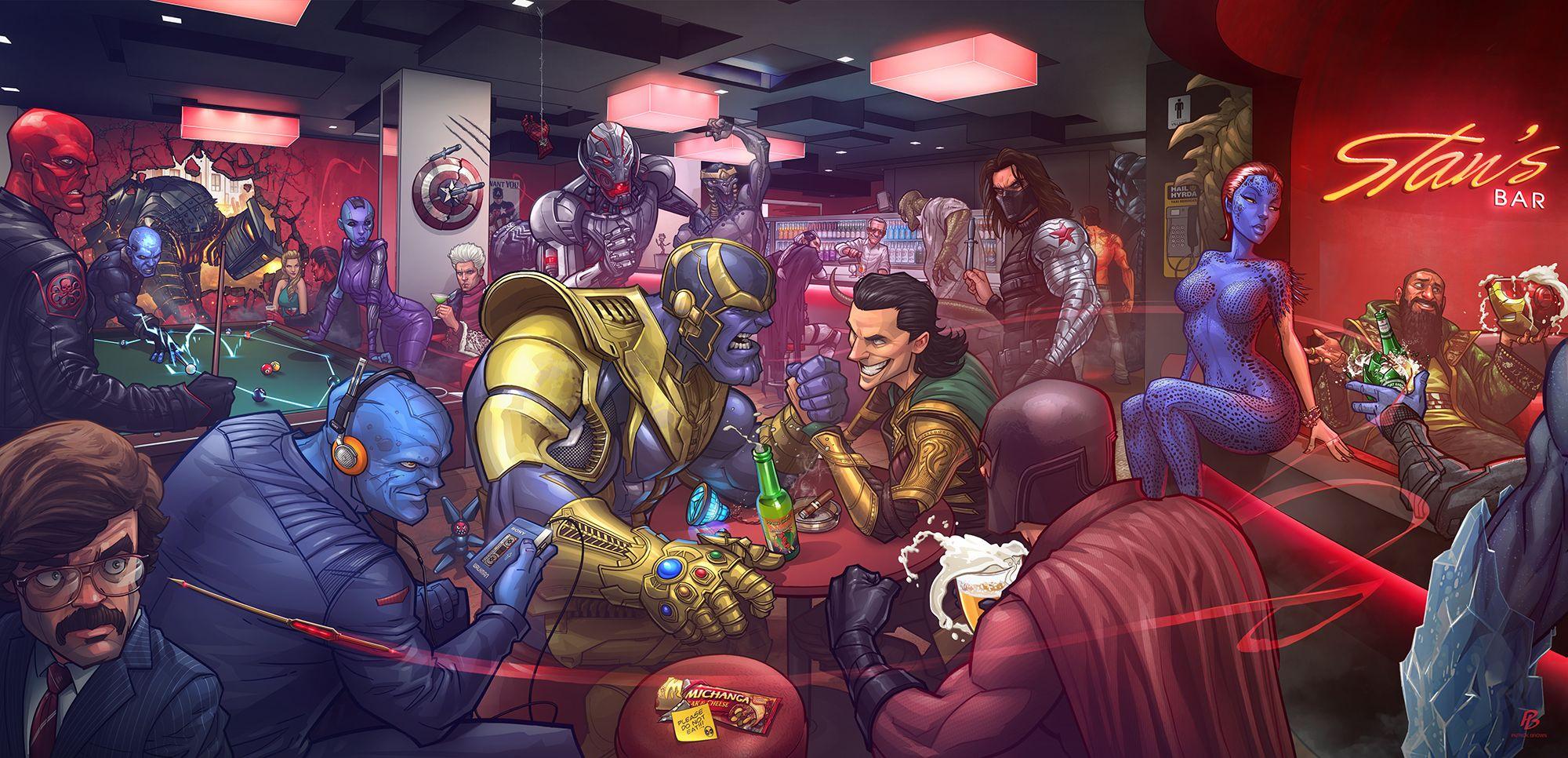 2000x966 Marvel Villains, HD Superheroes, 4k Wallpaper, Image, Background, Photo and Picture