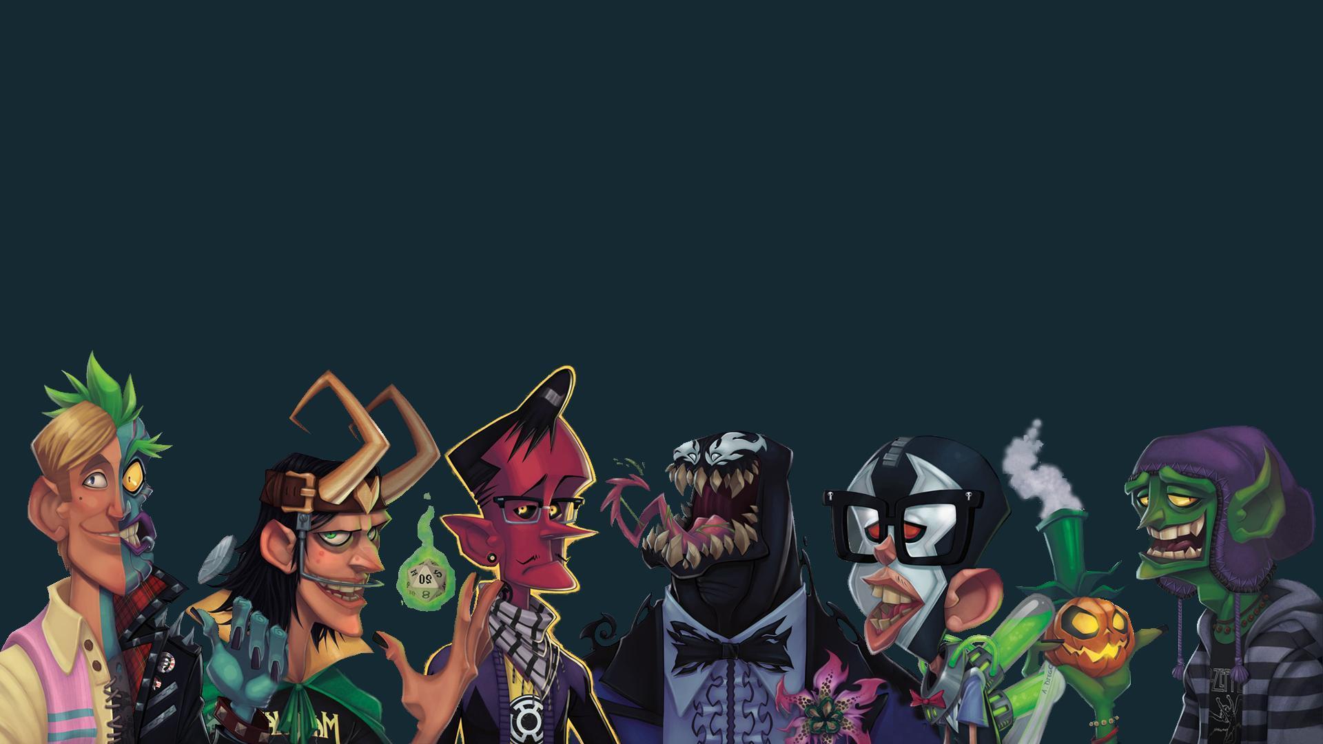 1920x1080 Supervillains Wallpaper