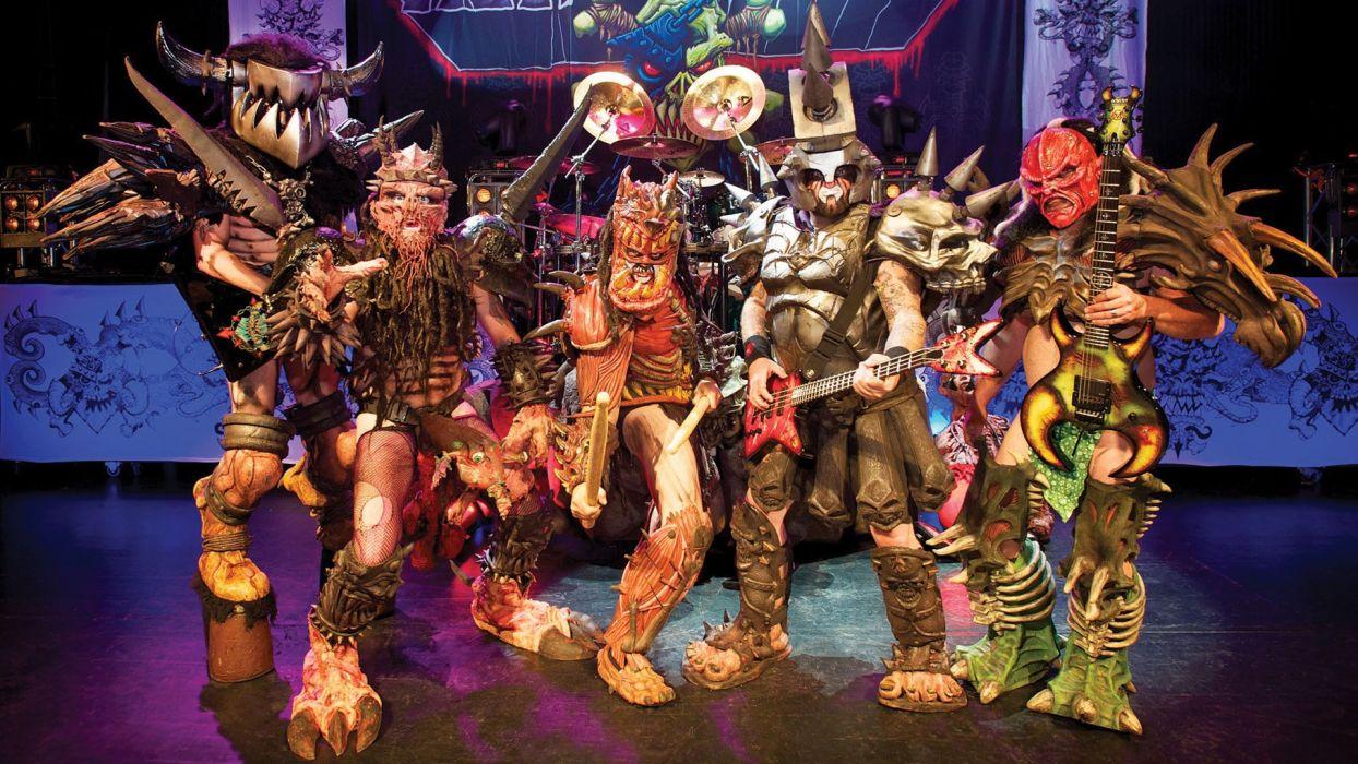 1244x700 GWAR thrash metal heavy shock visual kei wallpaperx1080