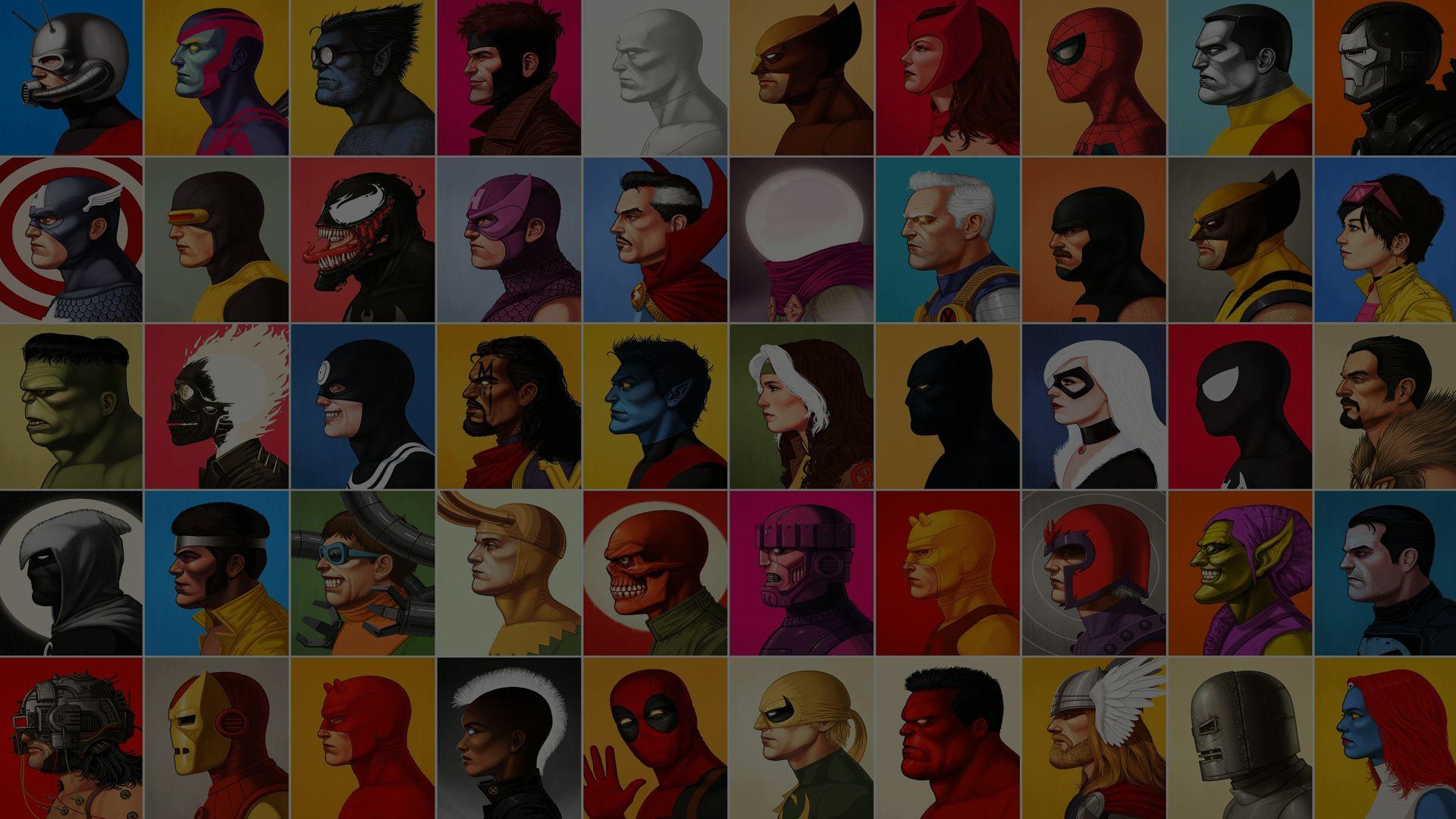 1920x1080 Marvel Villains Windows 10 Wallpaper HD 1920x1080 Wallpaper
