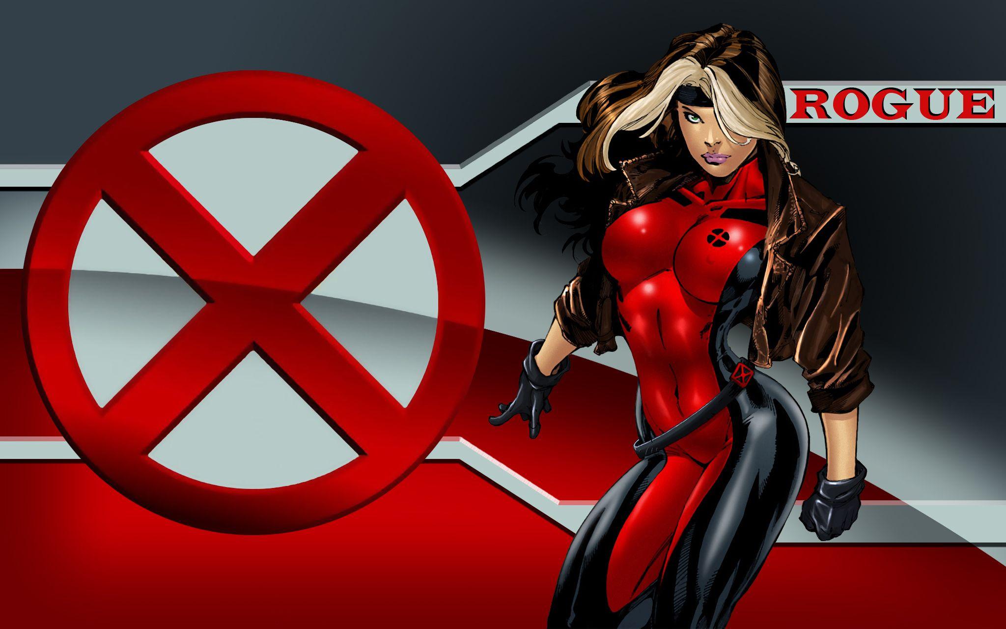 2048x1280 Gambit Rogue Wallpaper