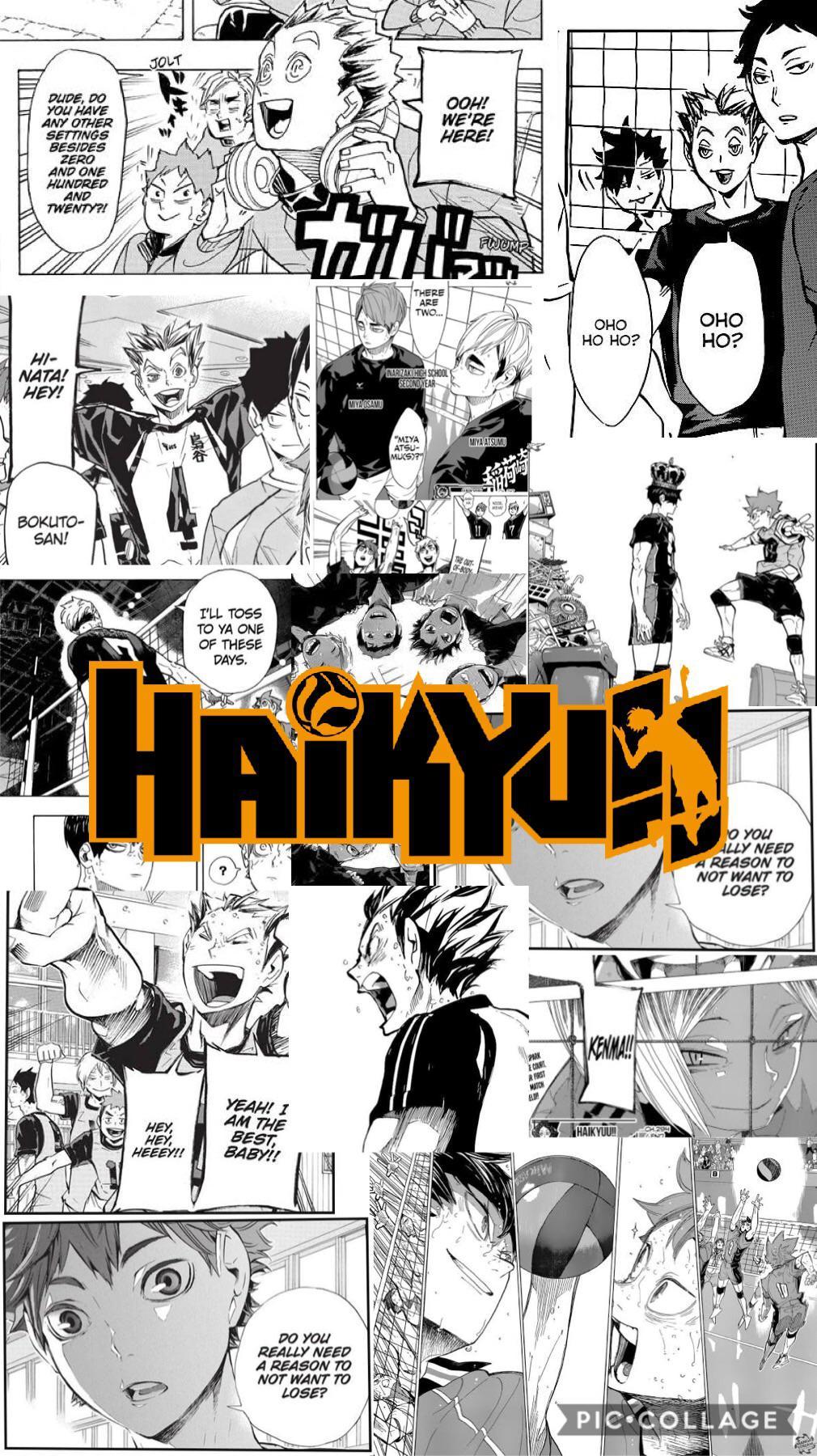 Hình nền Manga Haikyuu 1010x1800