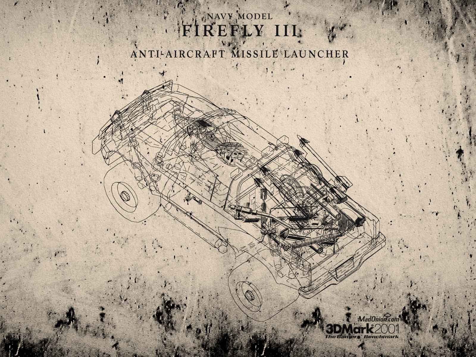 1600x1200 Firefly III Anti Aircraft Missile Launcher Blueprint Desktop