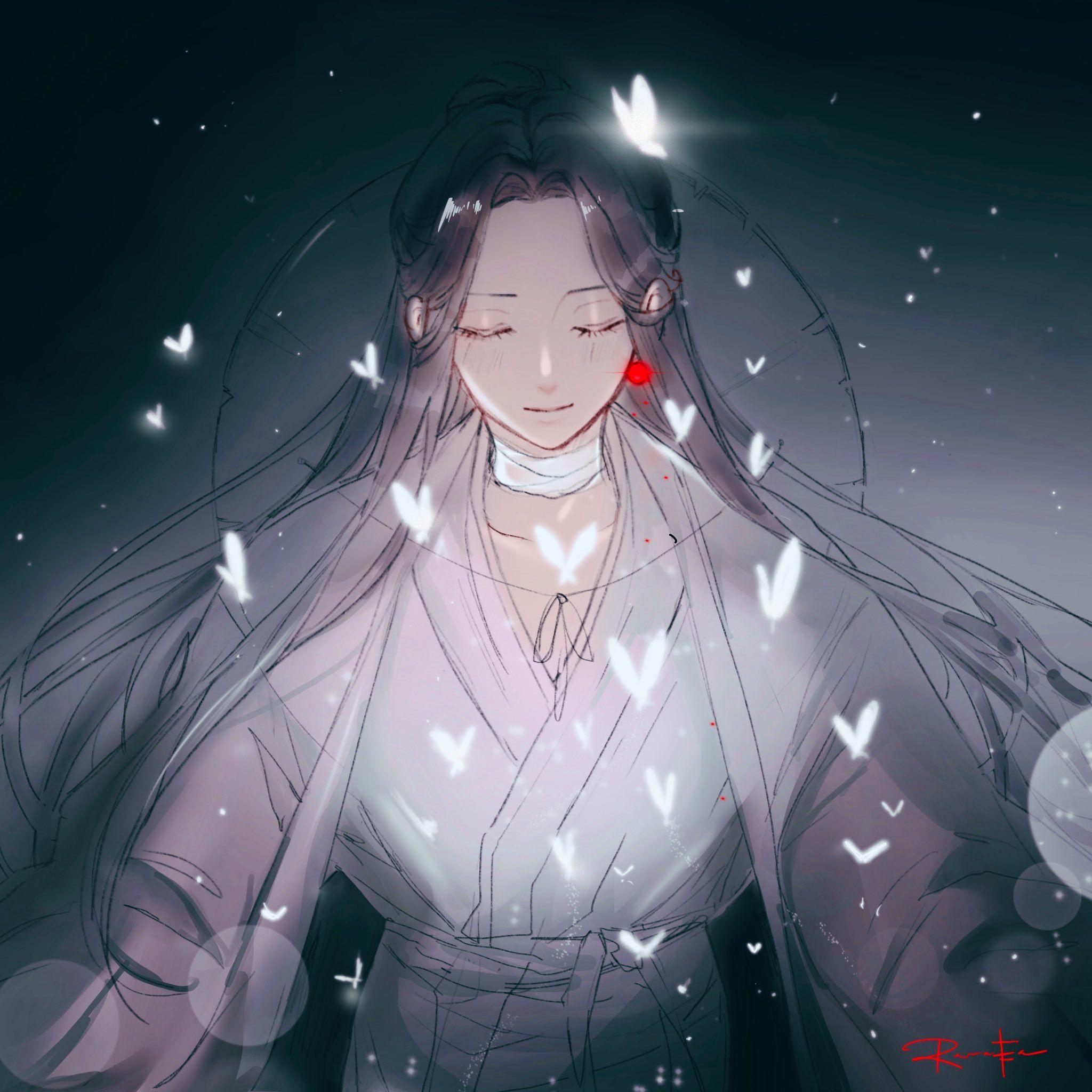 2048x2048 Xie Lian Guan Ci Fu Anime Image Board