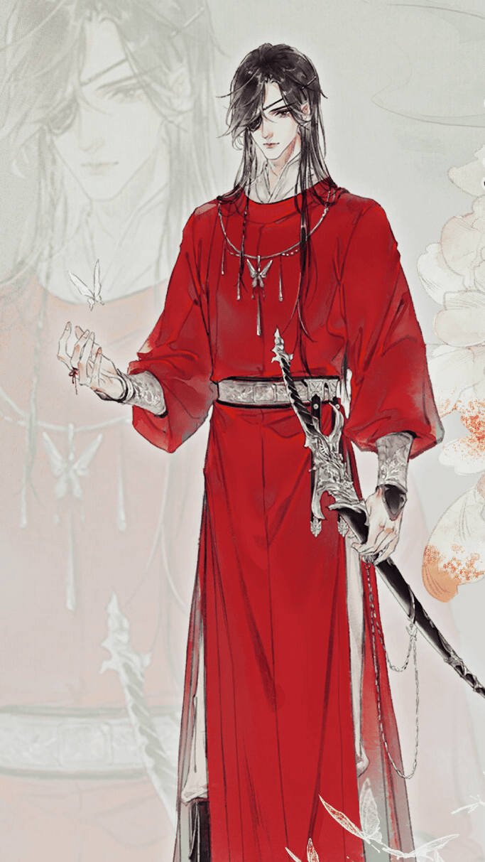 683x1213 Tian Guan Ci Fu Wallpaper