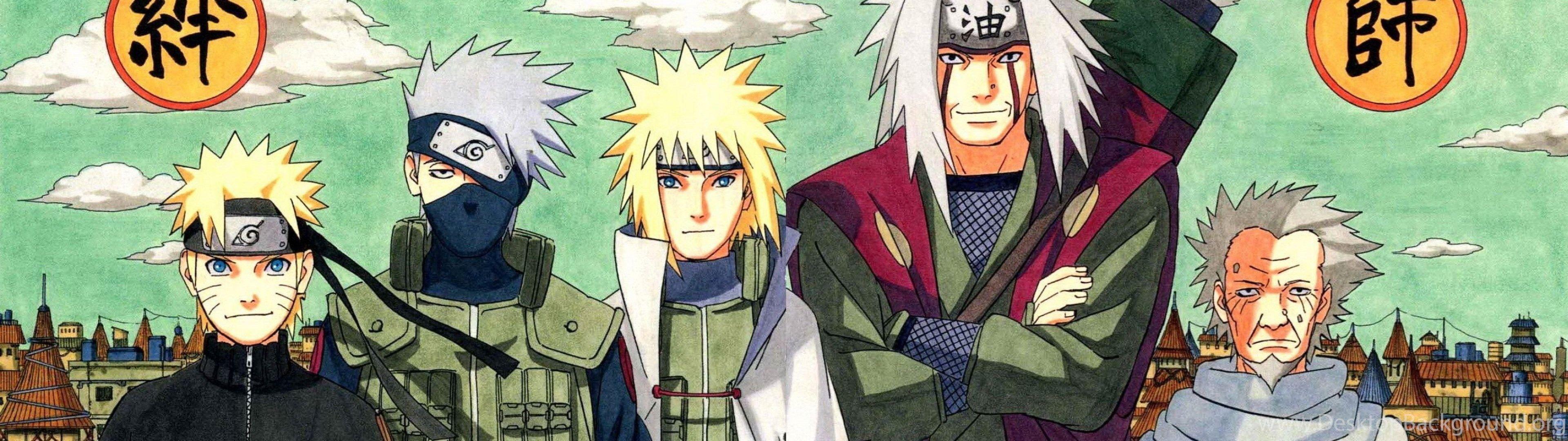 Naruto and Sasuke Dual Screen Wallpapers - Top Free Naruto and Sasuke